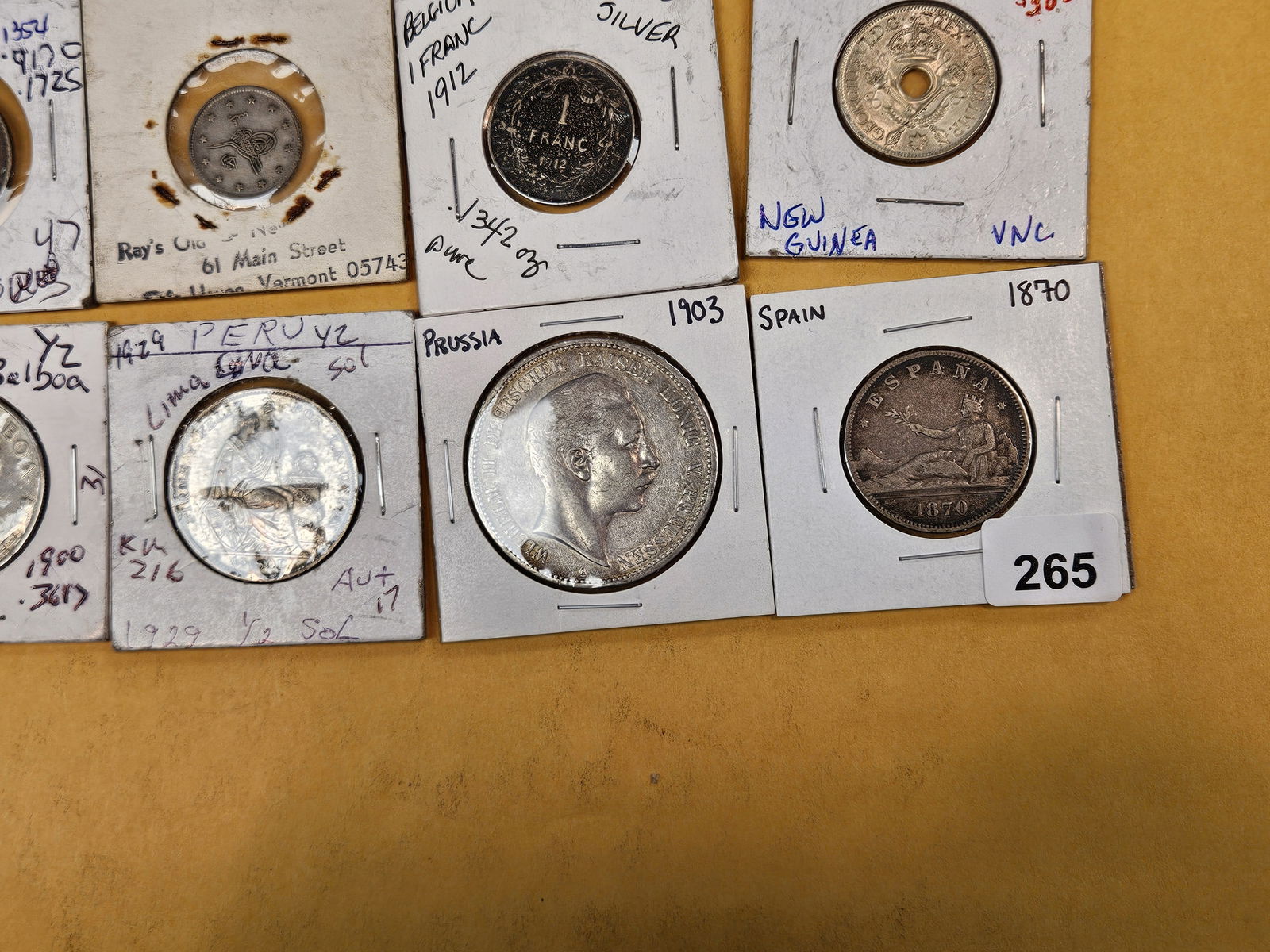 Ten more fun, mixed, Silver, world coins - 7