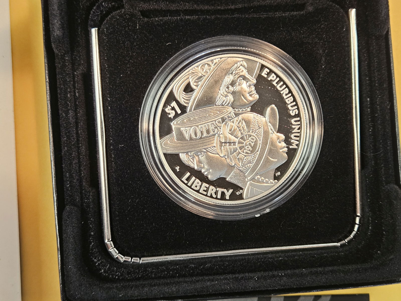 GEM Proof Deep Cameo 2020 Women's Suffrace Commemorative Silver Dollar - 2