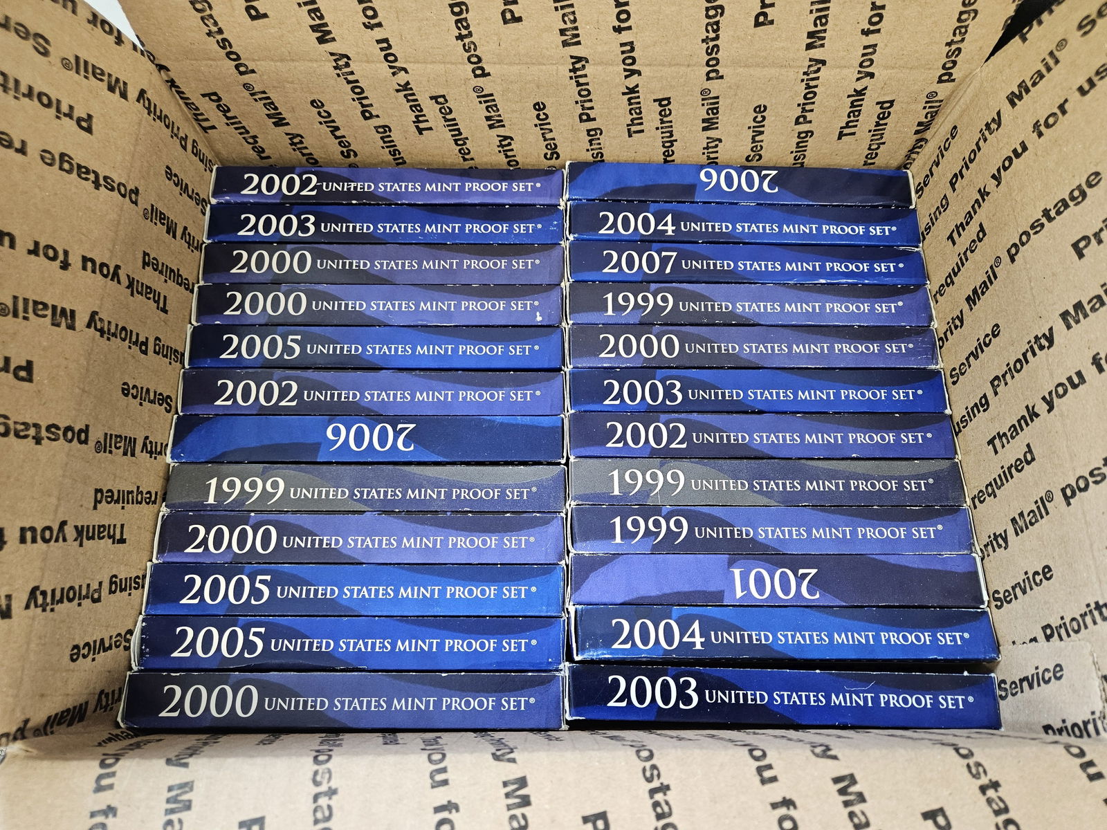 Twenty-Four US Proof Sets in OGP (1 of 2)