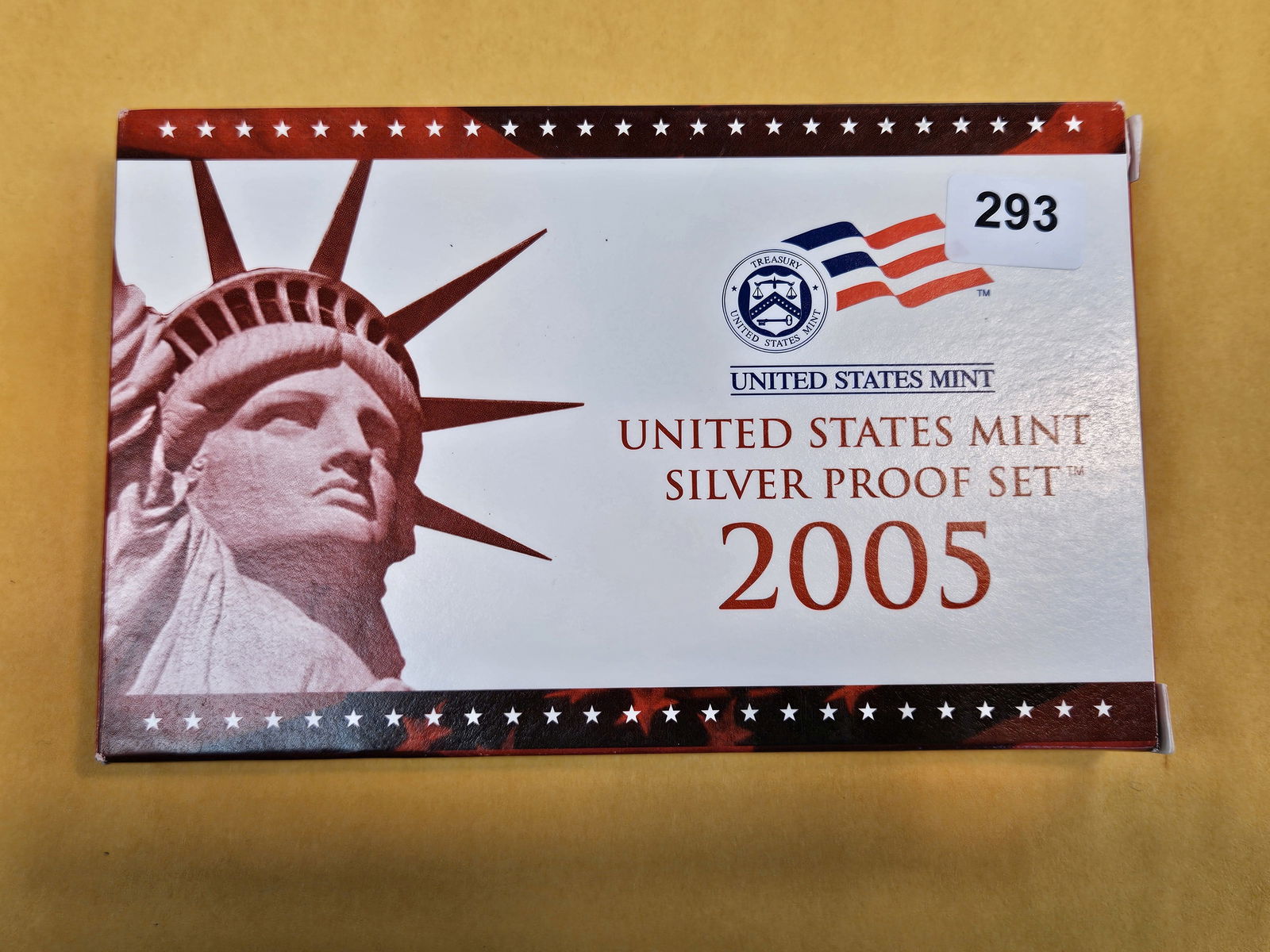 2005 US SILVER Proof Set: In original government packaging with certificate of authenticity