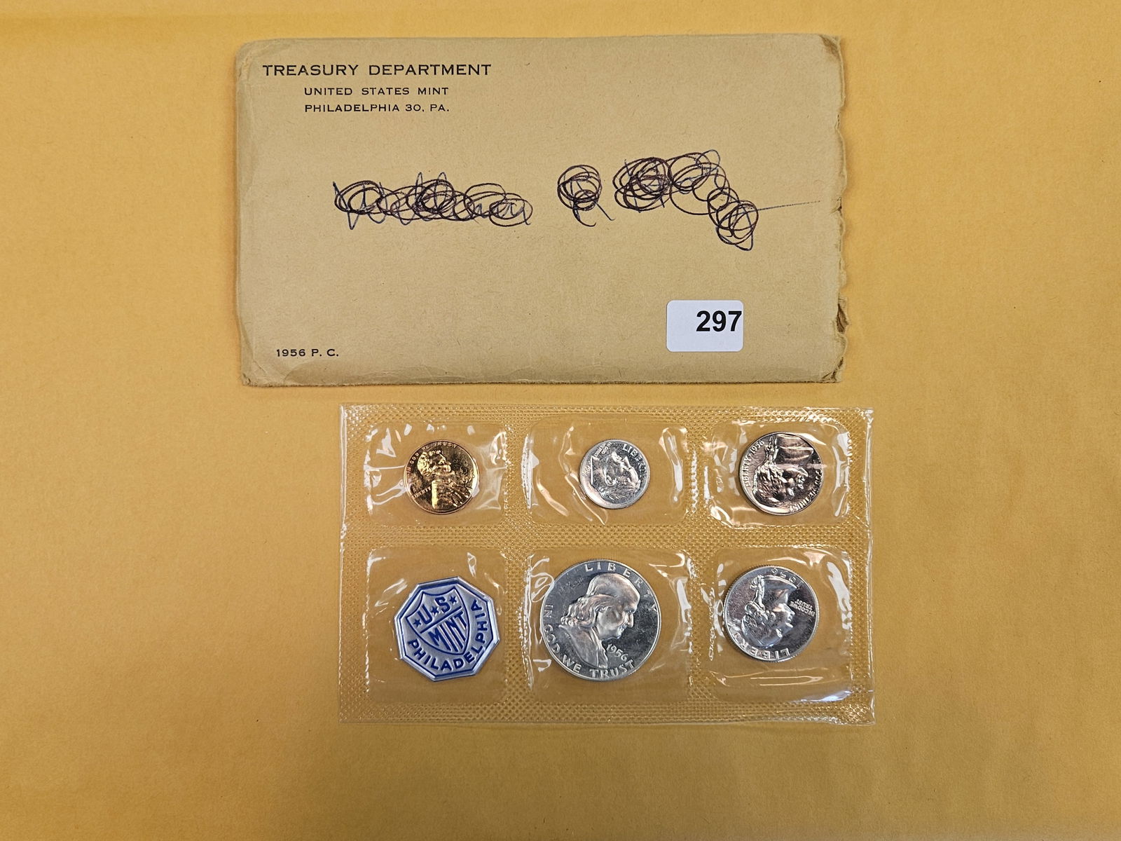 GEM US SILVER 1956 Proof Set: In OGP 