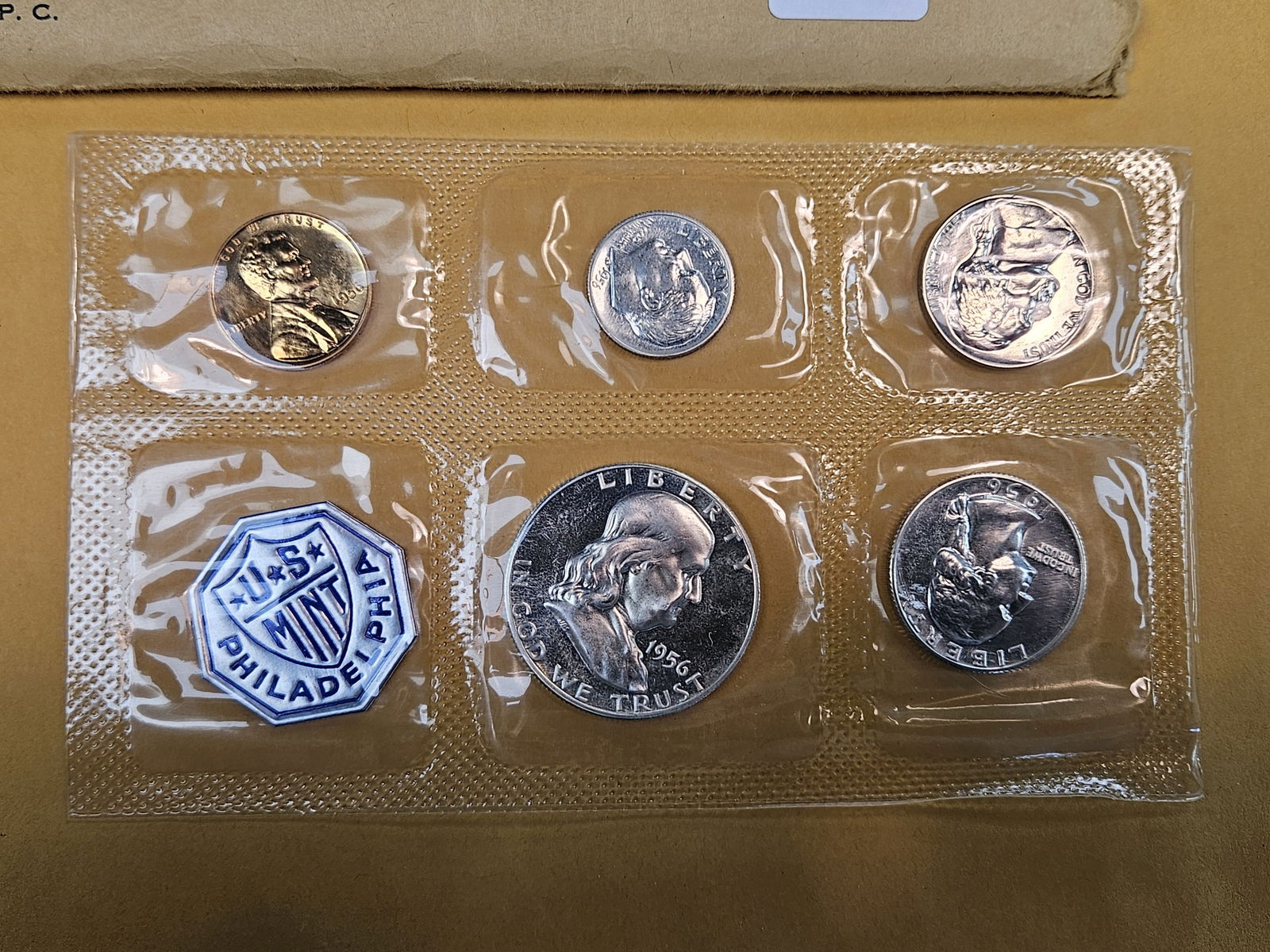 GEM US SILVER 1956 Proof Set - 2