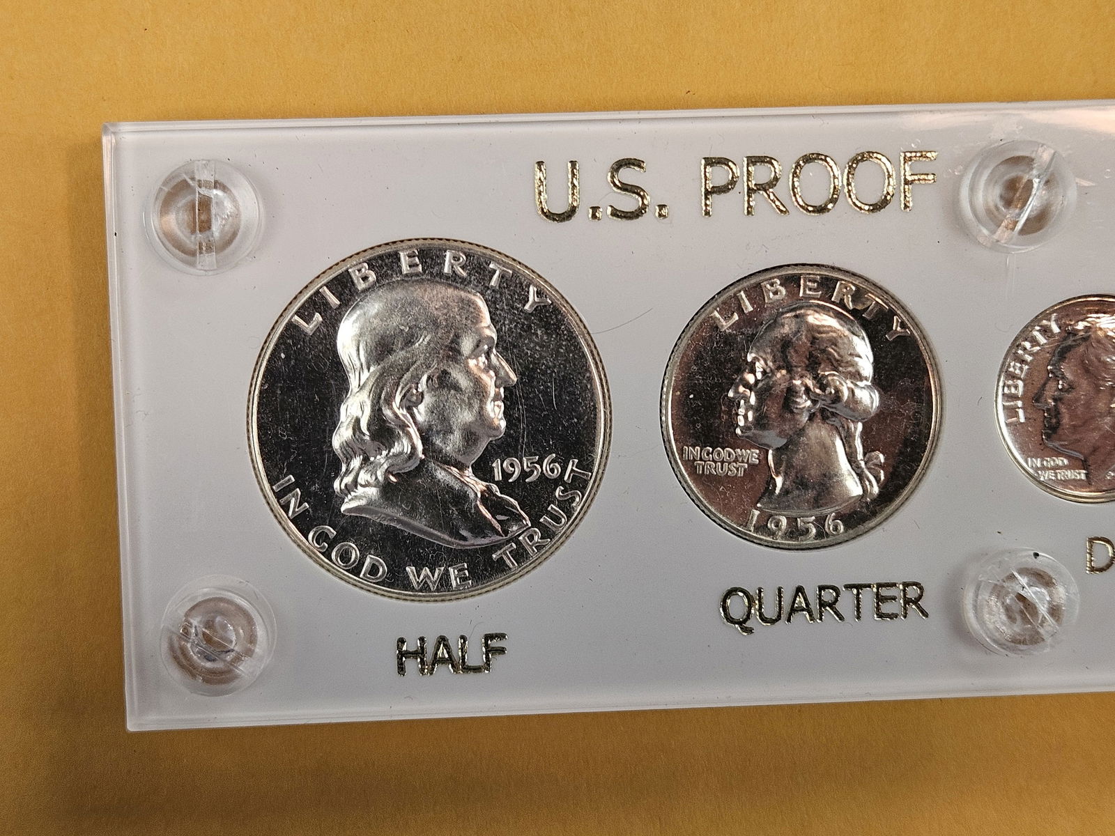 GEM 1956 US SILVER Proof Set - 2