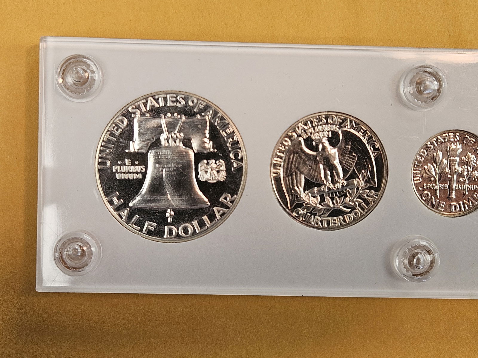 GEM 1956 US SILVER Proof Set - 5