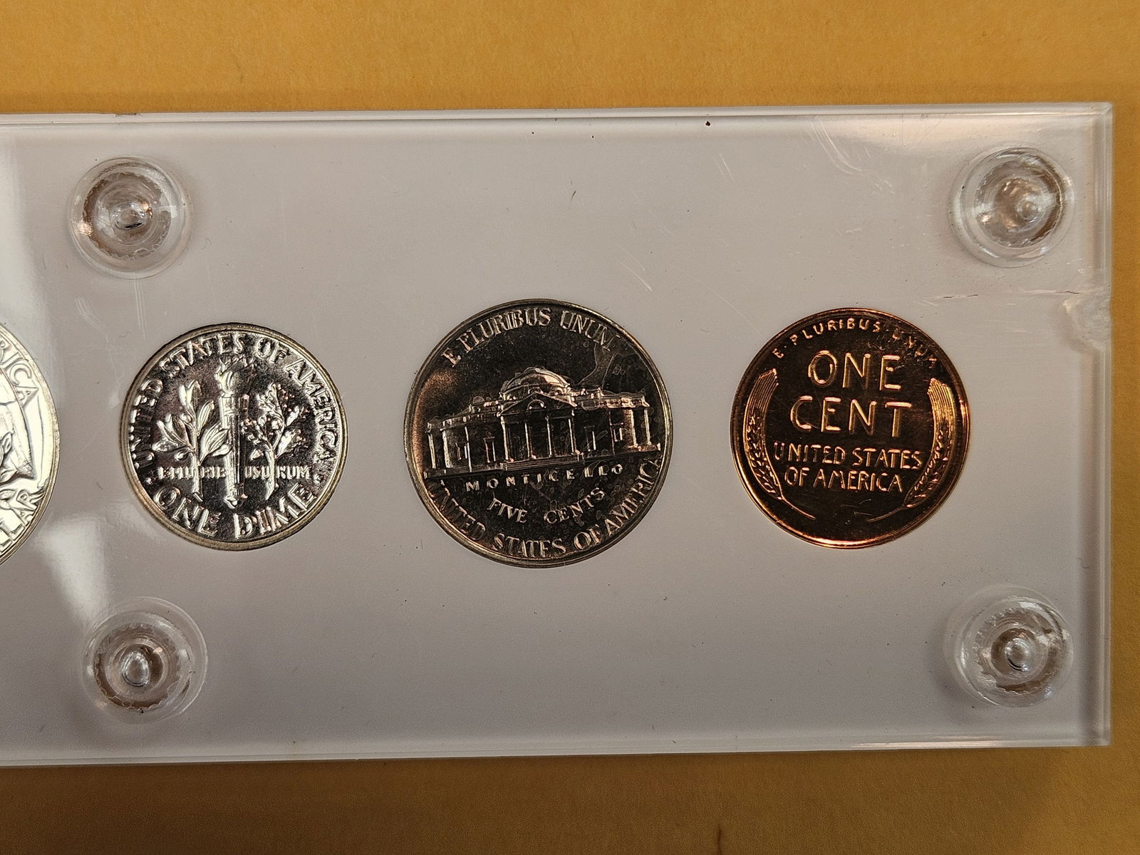 GEM 1956 US SILVER Proof Set - 6