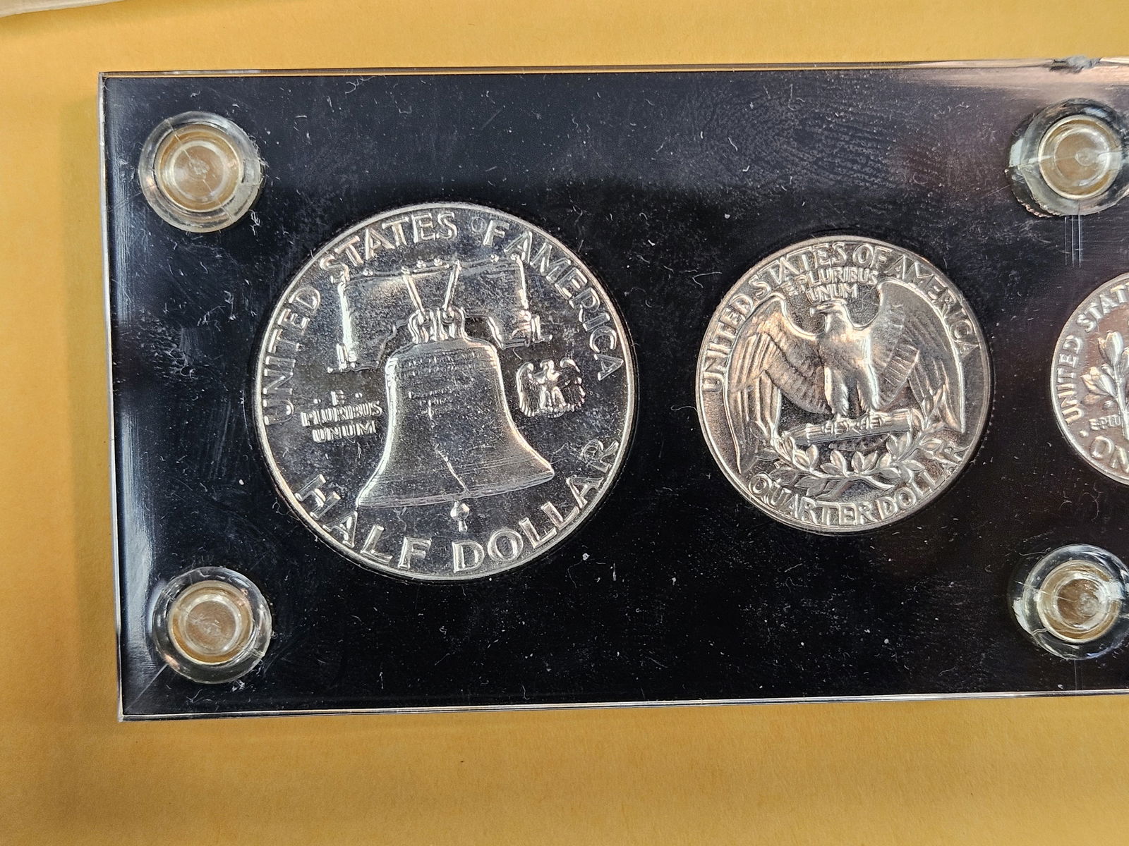 GEM 1954 US SILVER Proof Set - 5