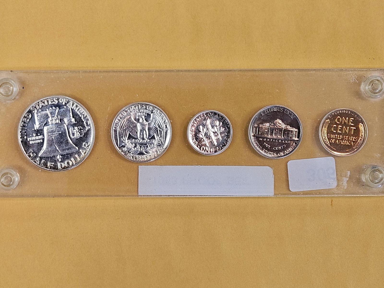 GEM 1953 US SILVER Proof Set - 4