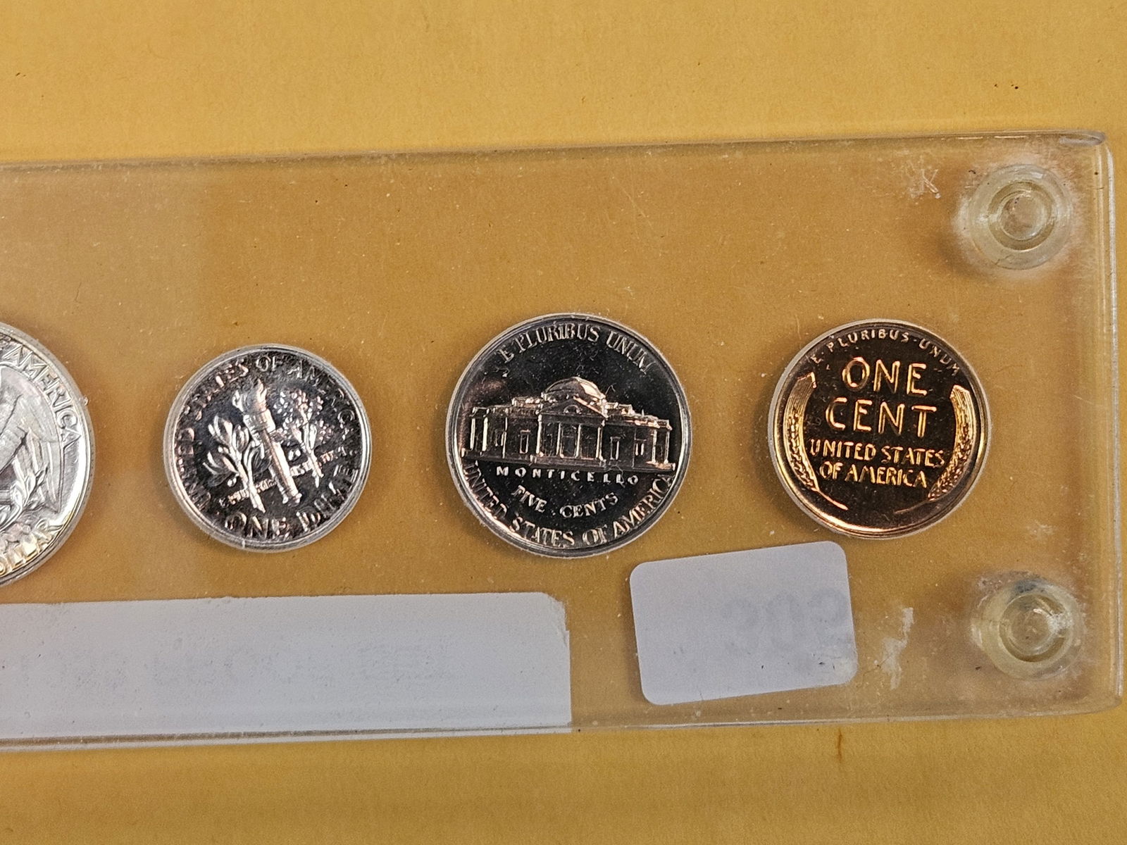 GEM 1953 US SILVER Proof Set - 6