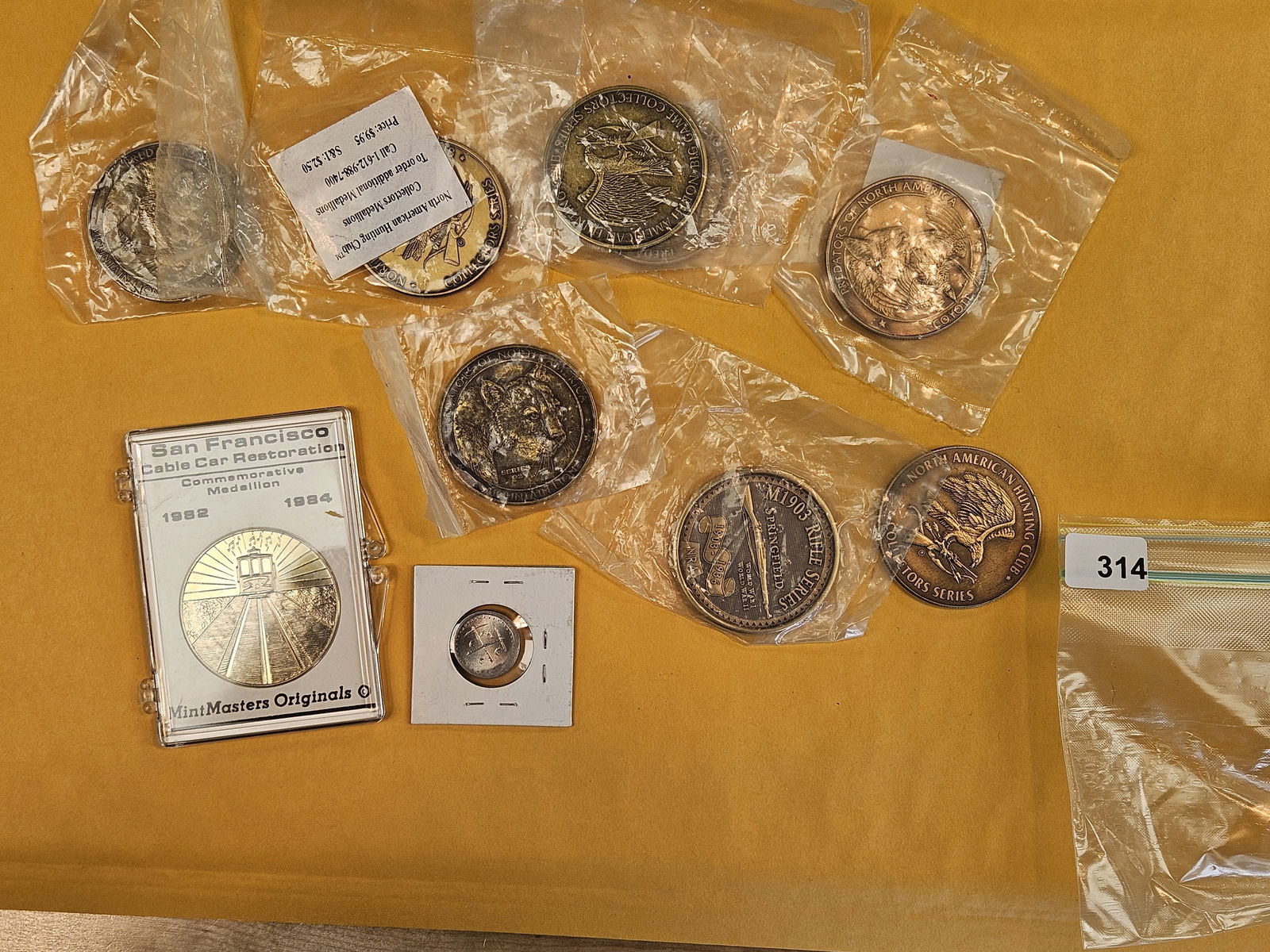 Exonumia: Eight copper medals and two more fun ones 