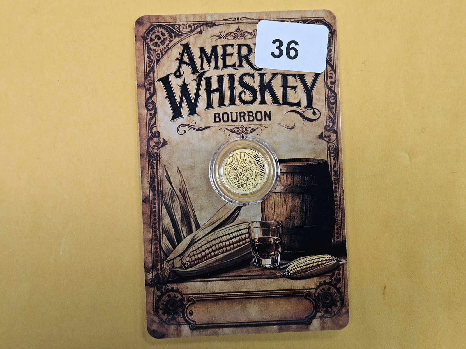 GOLD! GEM 2026 Niue Gold 50 cents: In Assay card