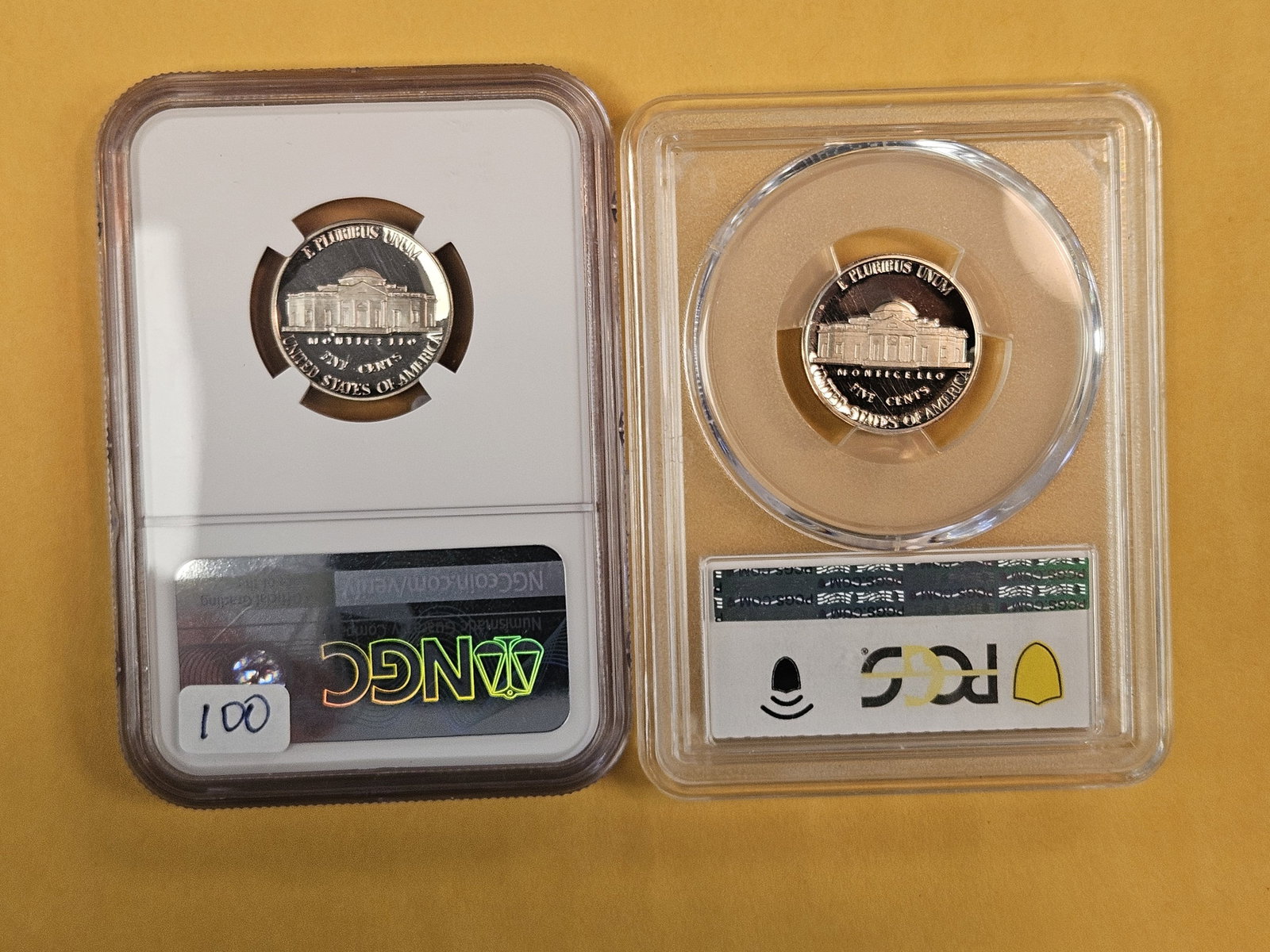 Perfect and Near-Perfect Graded Jefferson Nickels - 2