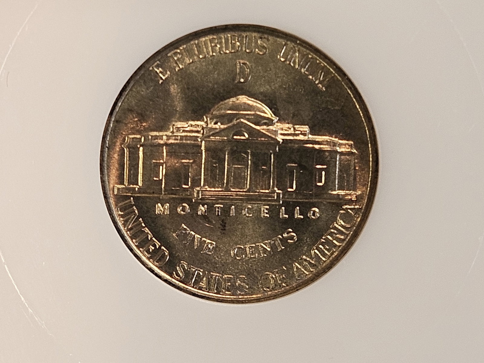 Superb GEM! NGC 1944-D Silver Wartime Jefferson Nickel in Mint State 67 - 6