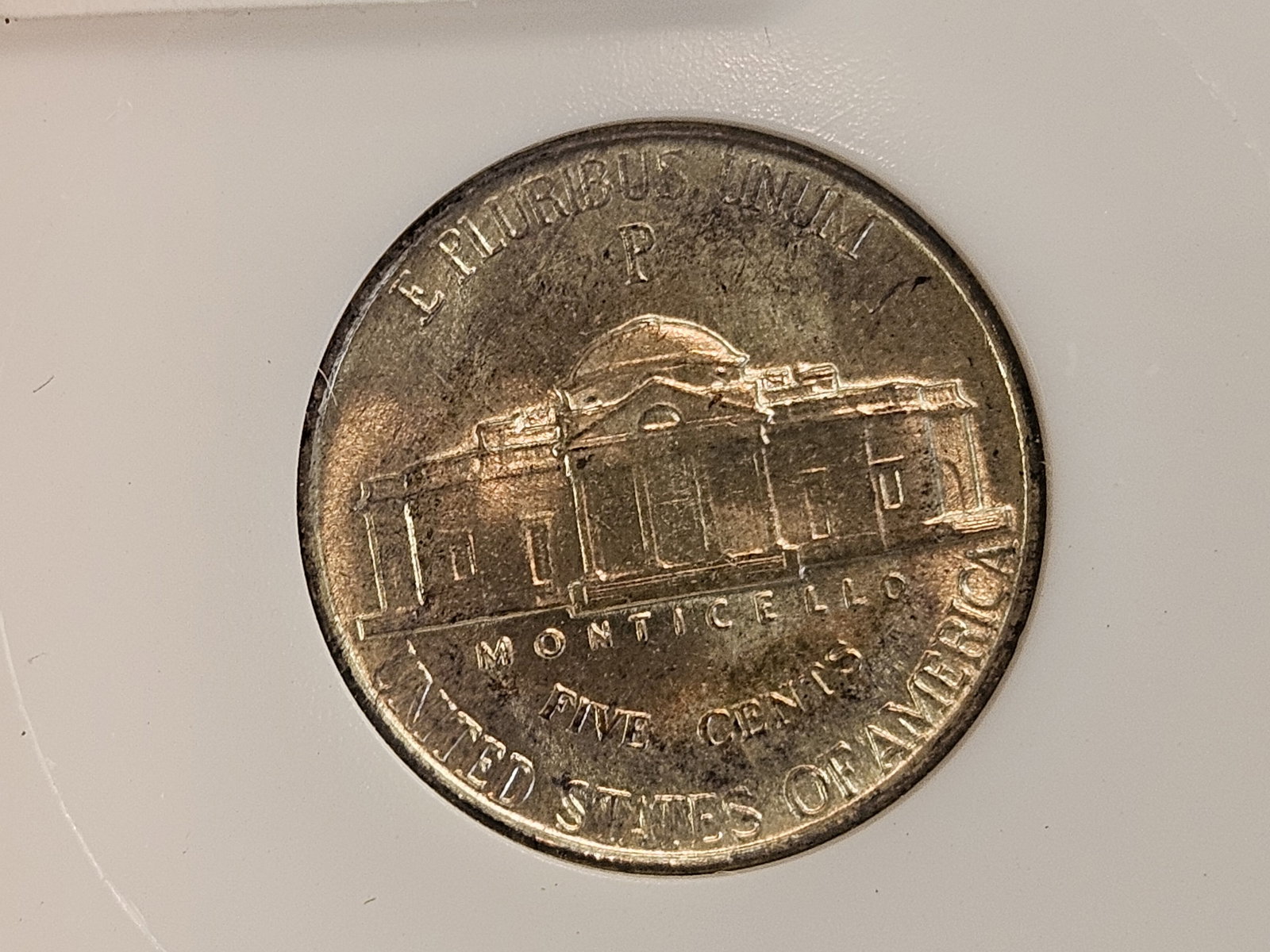 Superb GEM! NGC 1942 Silver Wartime Jefferson Nickel in Mint State 67 - 5