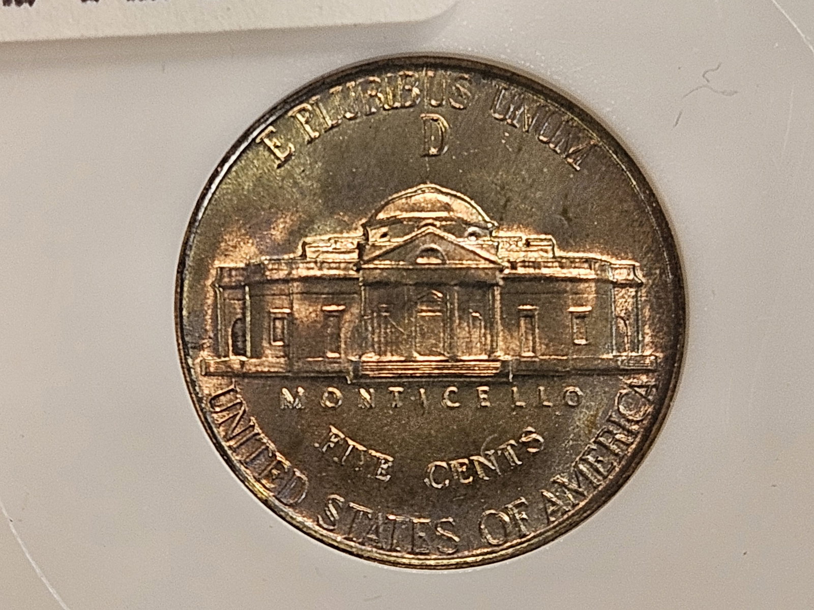 Superb GEM! NGC 1943-D Silver Wartime Jefferson Nickel in Mint State 67 - 7