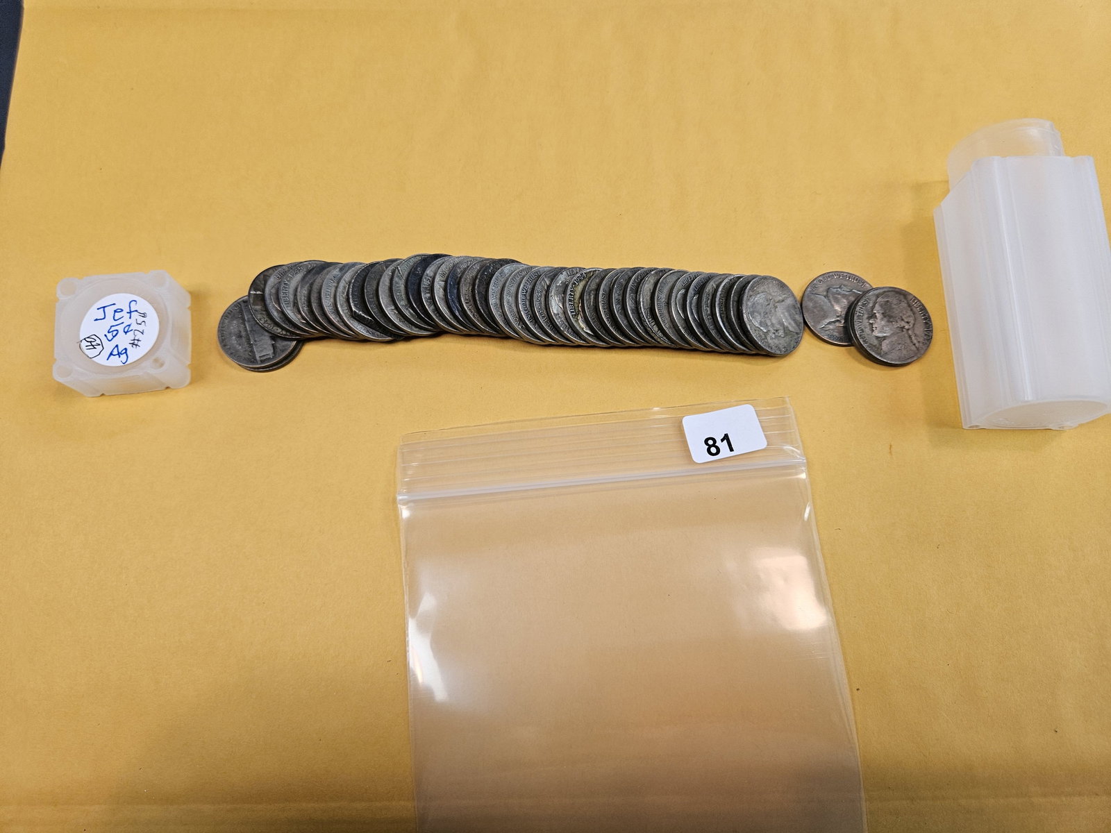 Forty Silver Wartime Jefferson Nickels - 2