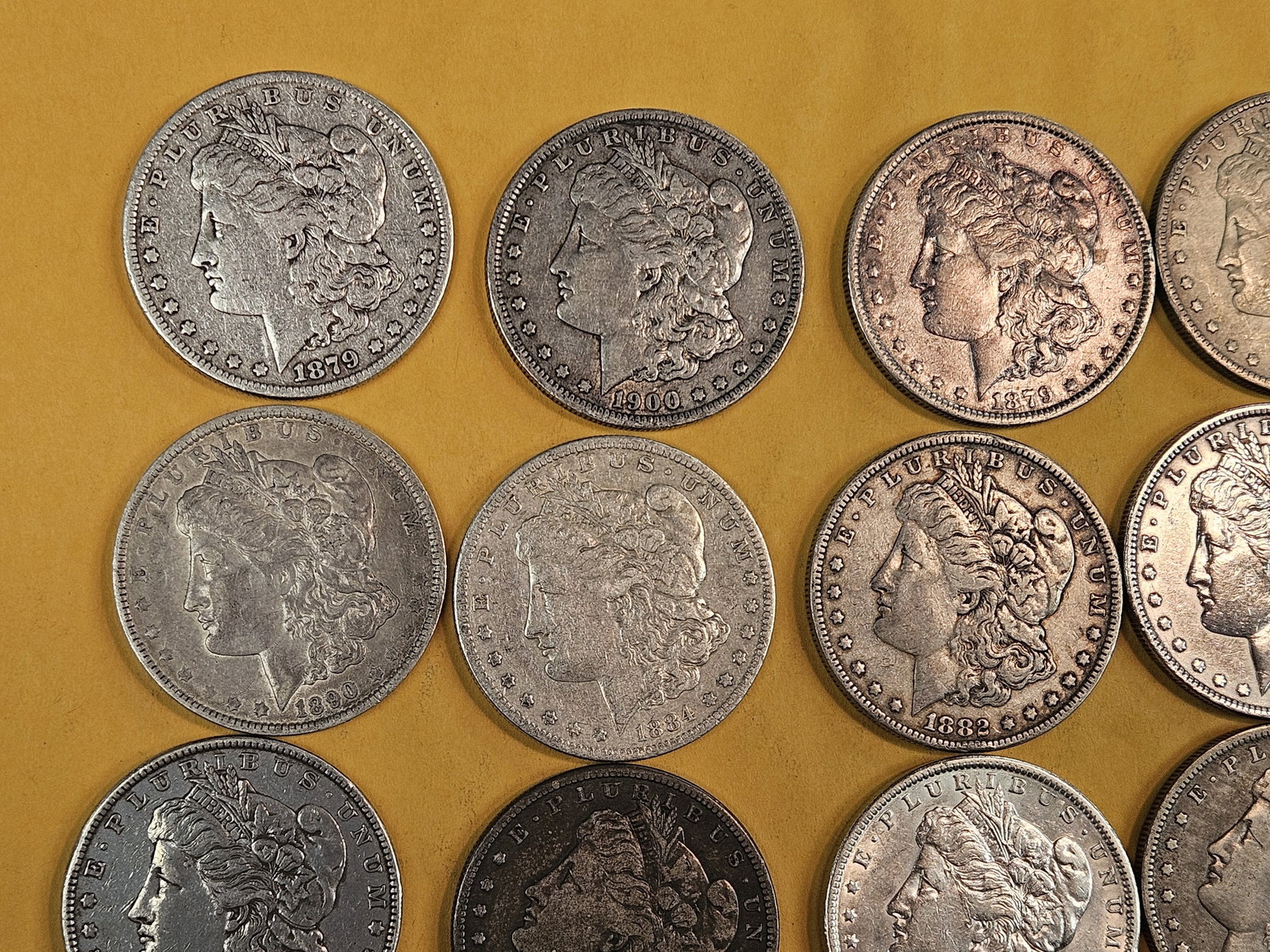 ** FULL ROLL ** Twenty Morgan Silver Dollars - 2