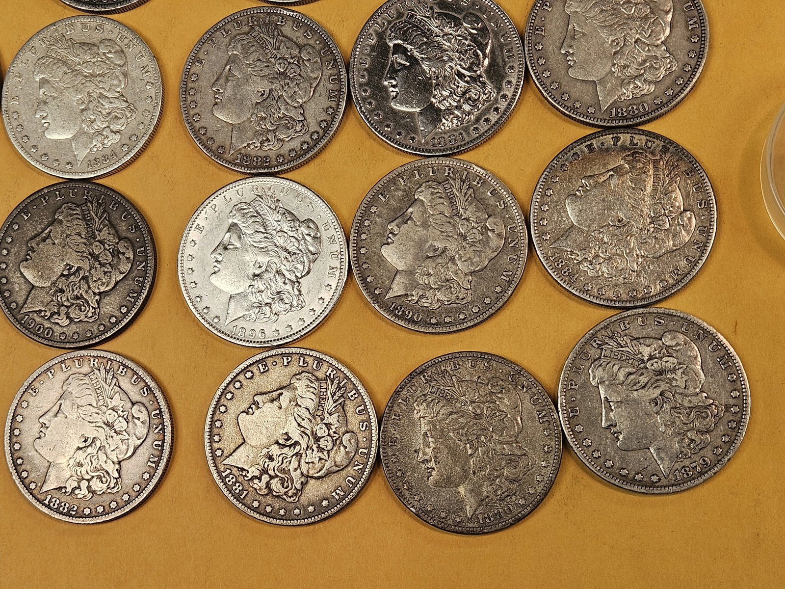 ** FULL ROLL ** Twenty Morgan Silver Dollars - 5