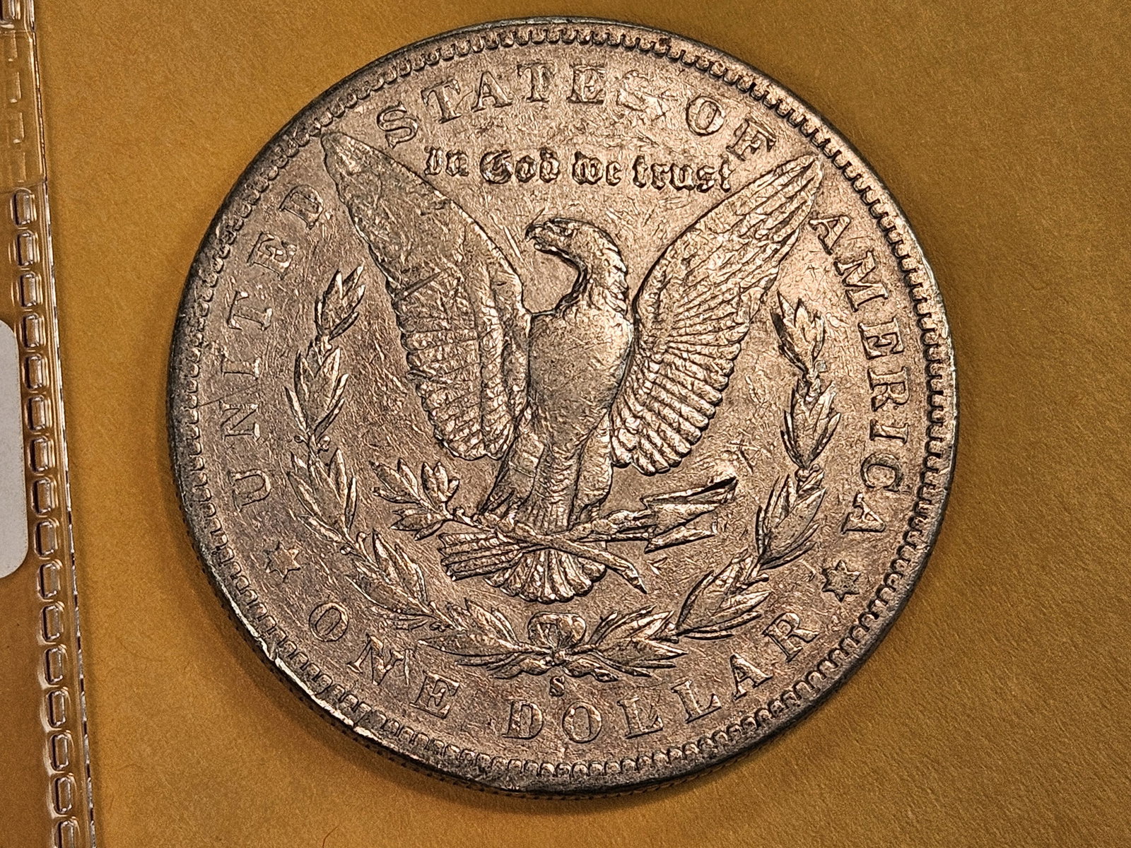 Semi-Key 1896-S Morgan Silver Dollar - 3