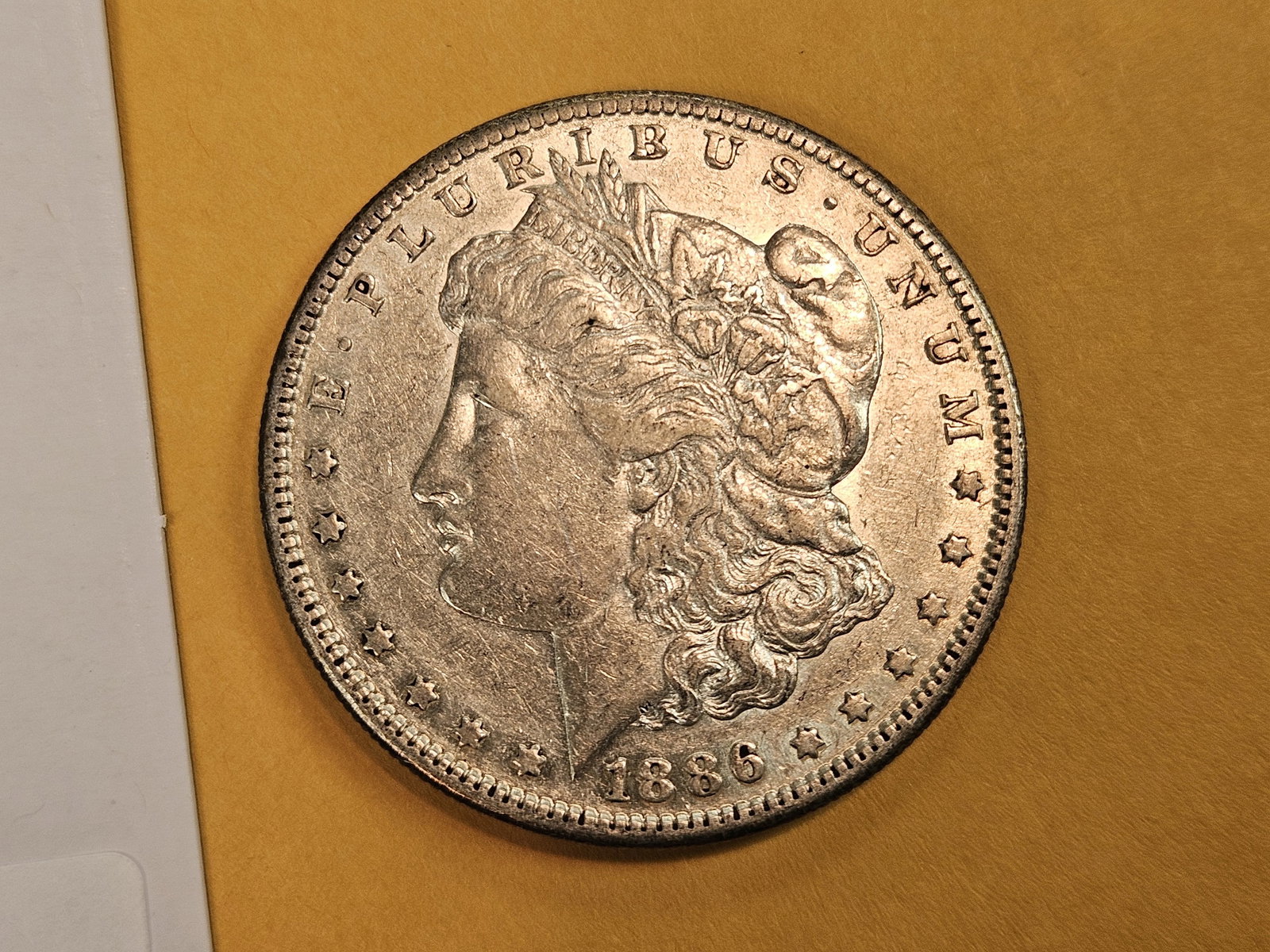 Semi-Key 1886-S Morgan Silver Dollar - 3