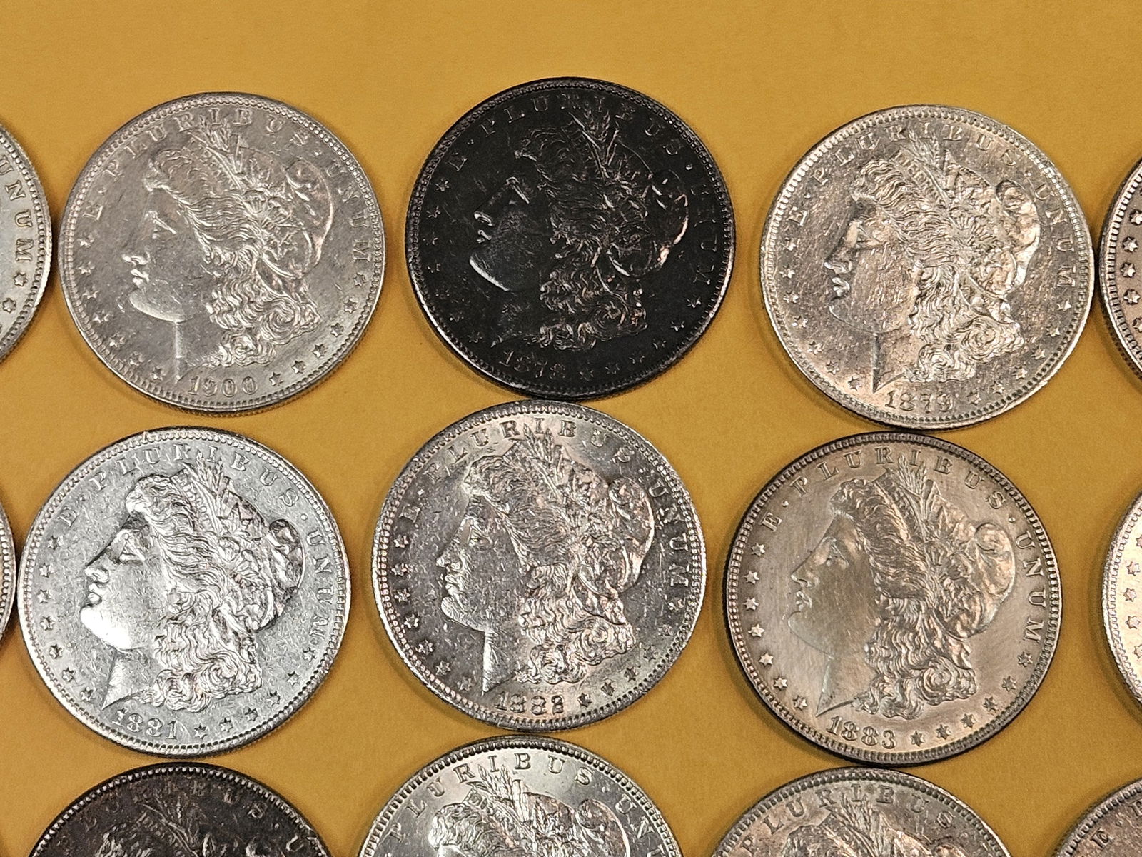 ** FULL ROLL ** Better Grade Twenty Morgan Silver Dollars! - 3