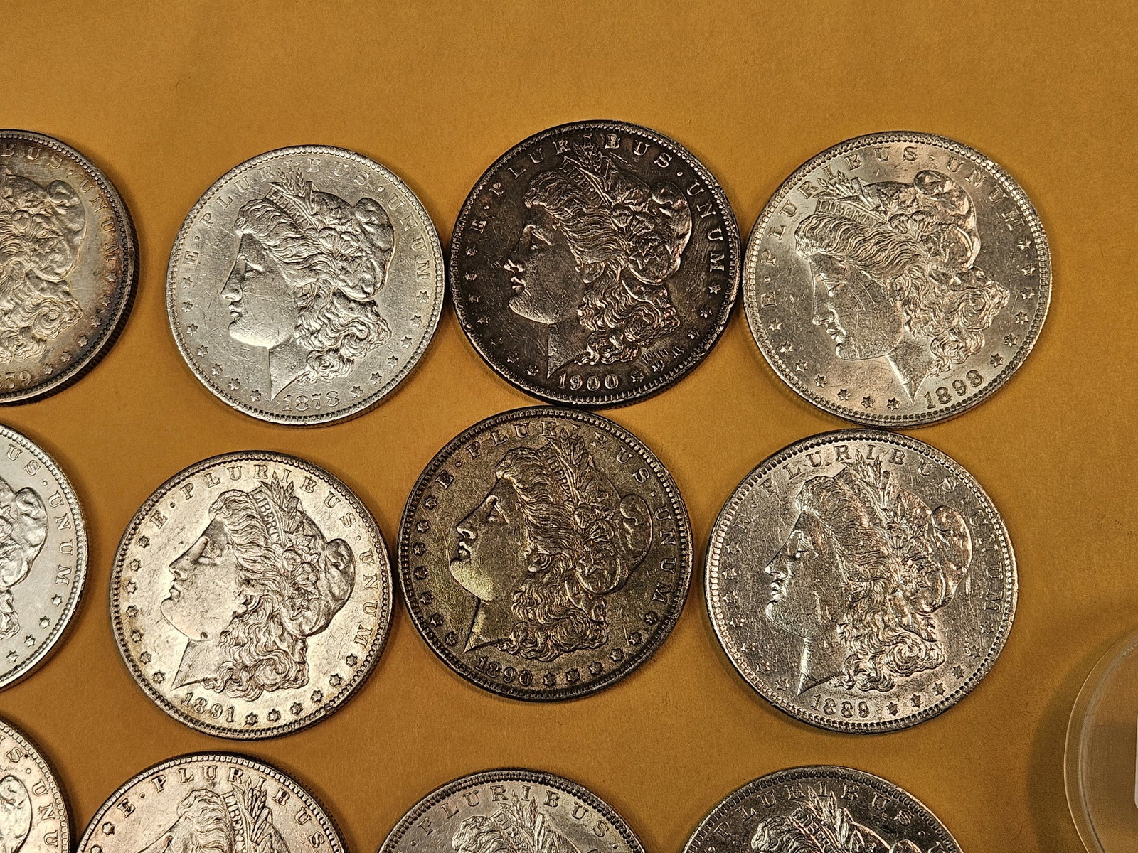 ** FULL ROLL ** Better Grade Twenty Morgan Silver Dollars! - 4