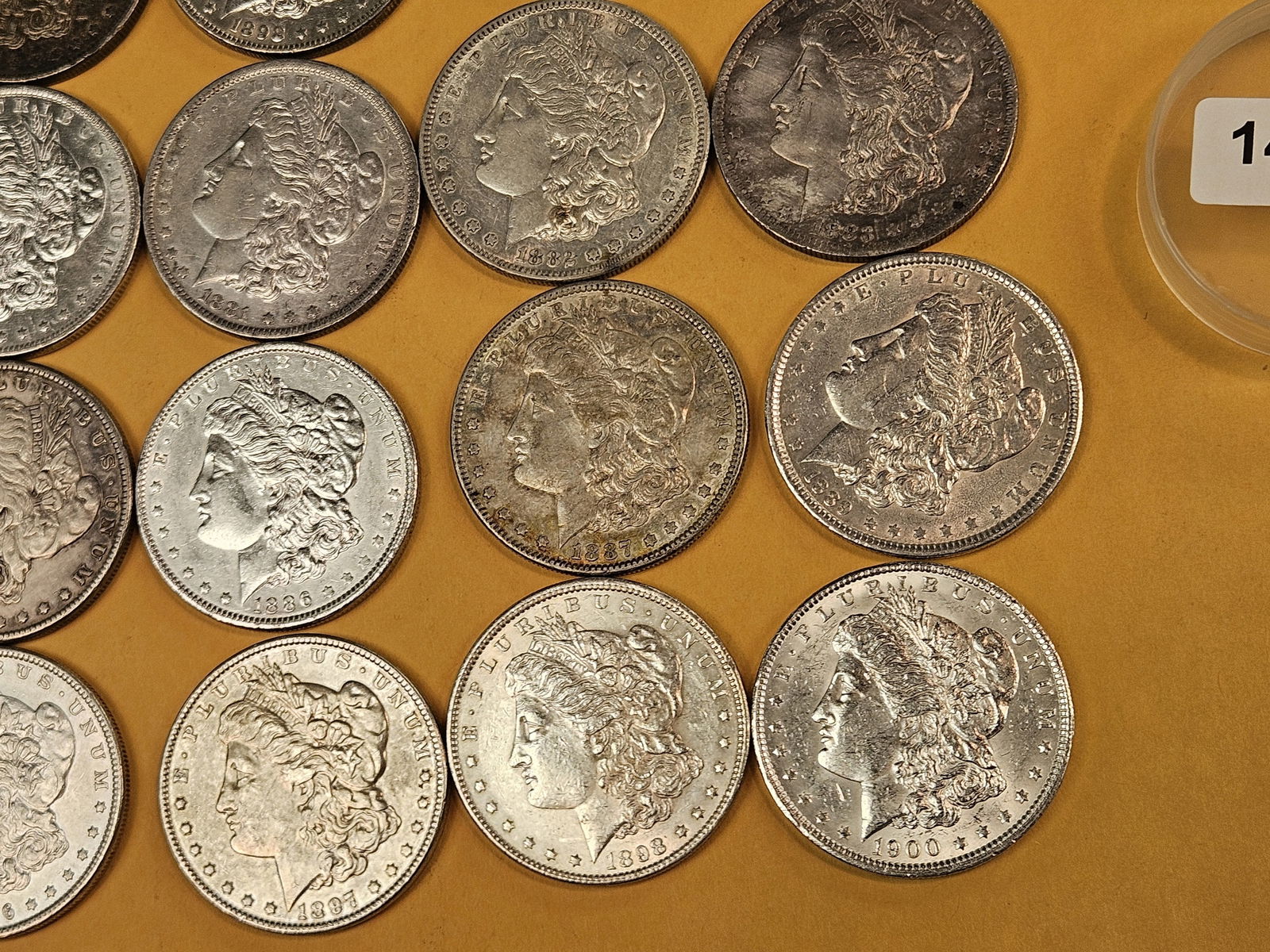 ** FULL ROLL ** Better Grade Twenty Morgan Silver Dollars! - 7