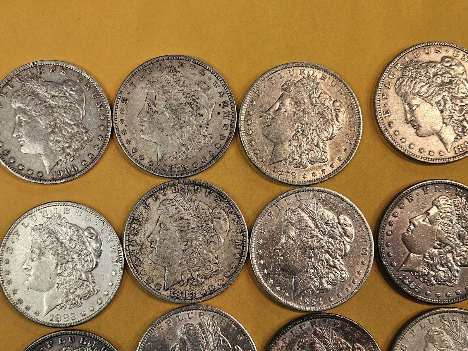 ** FULL ROLL ** Better Grade Twenty Morgan Silver Dollars! - 3