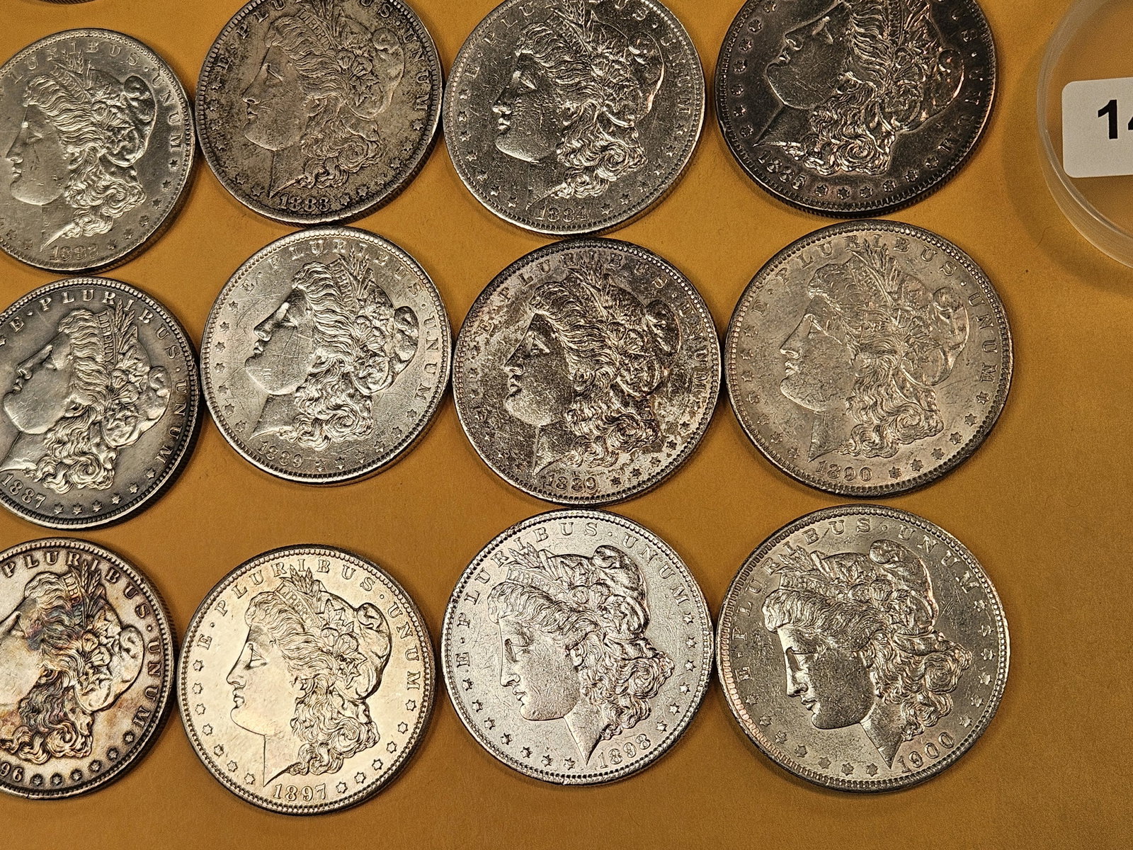 ** FULL ROLL ** Better Grade Twenty Morgan Silver Dollars! - 7