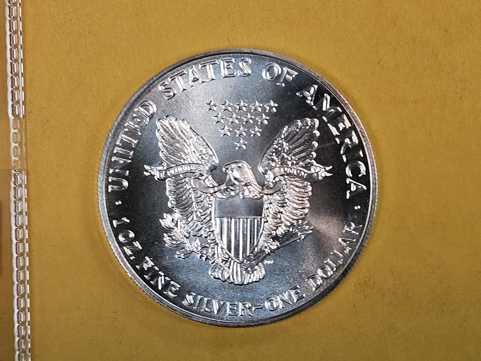GEM Brilliant Uncirculated 1990 American Silver Eagle - 2