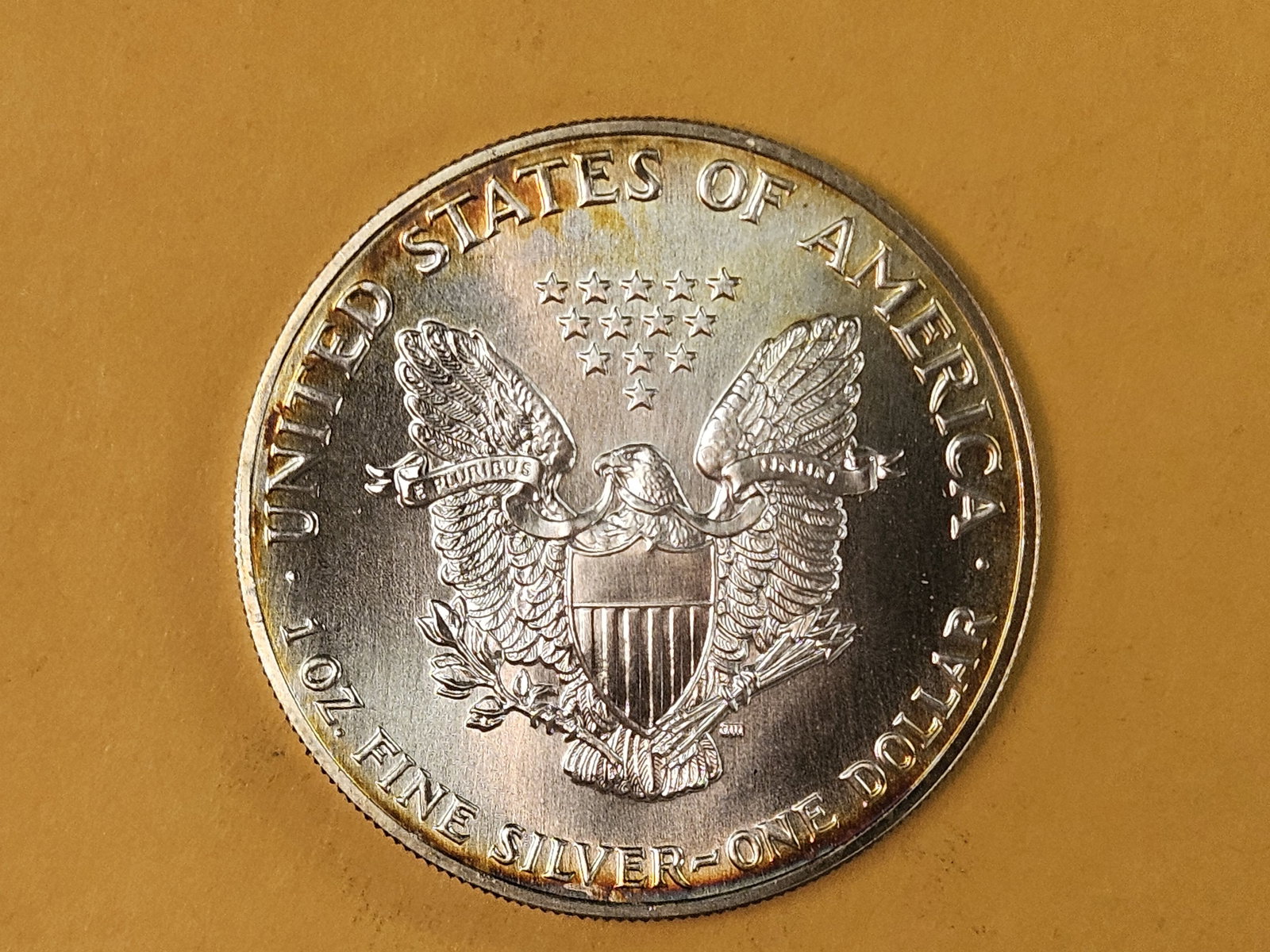 GEM Brilliant Uncirculated 1989 American Silver Eagle - 6