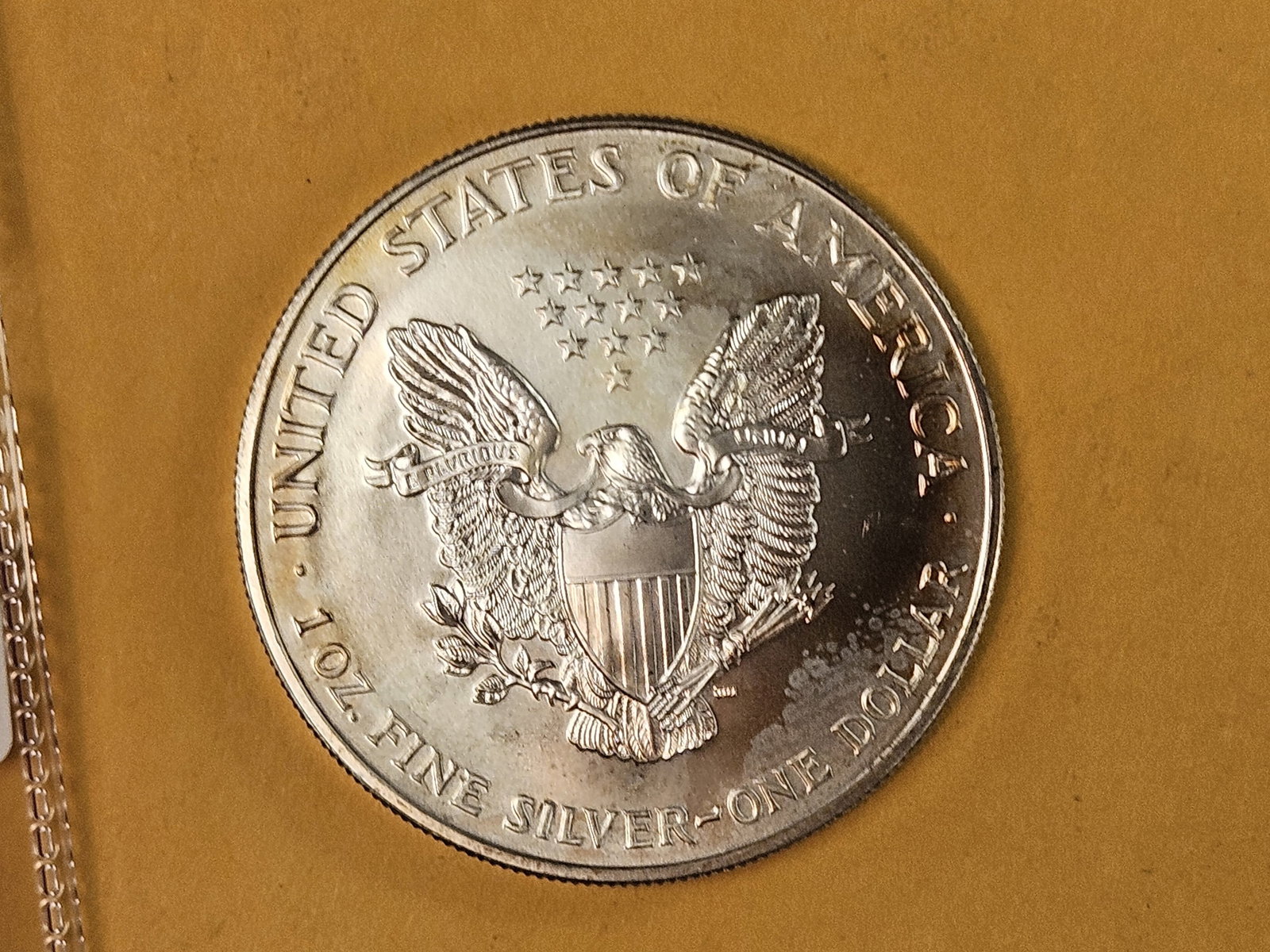 GEM Brilliant Uncirculated 1998 American Silver Eagle - 4