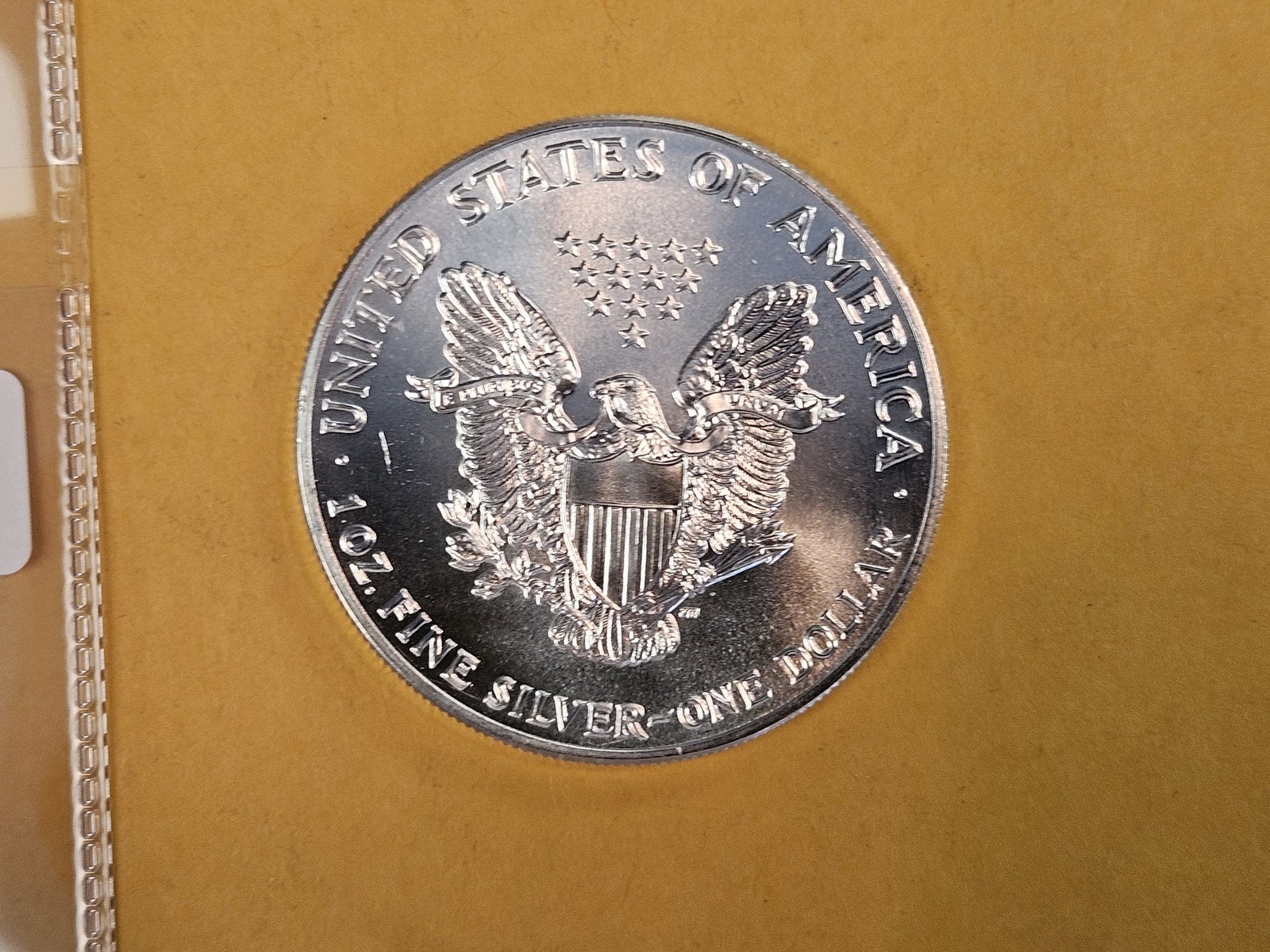GEM Brilliant Uncirculated 1990 American Silver Eagle - 2
