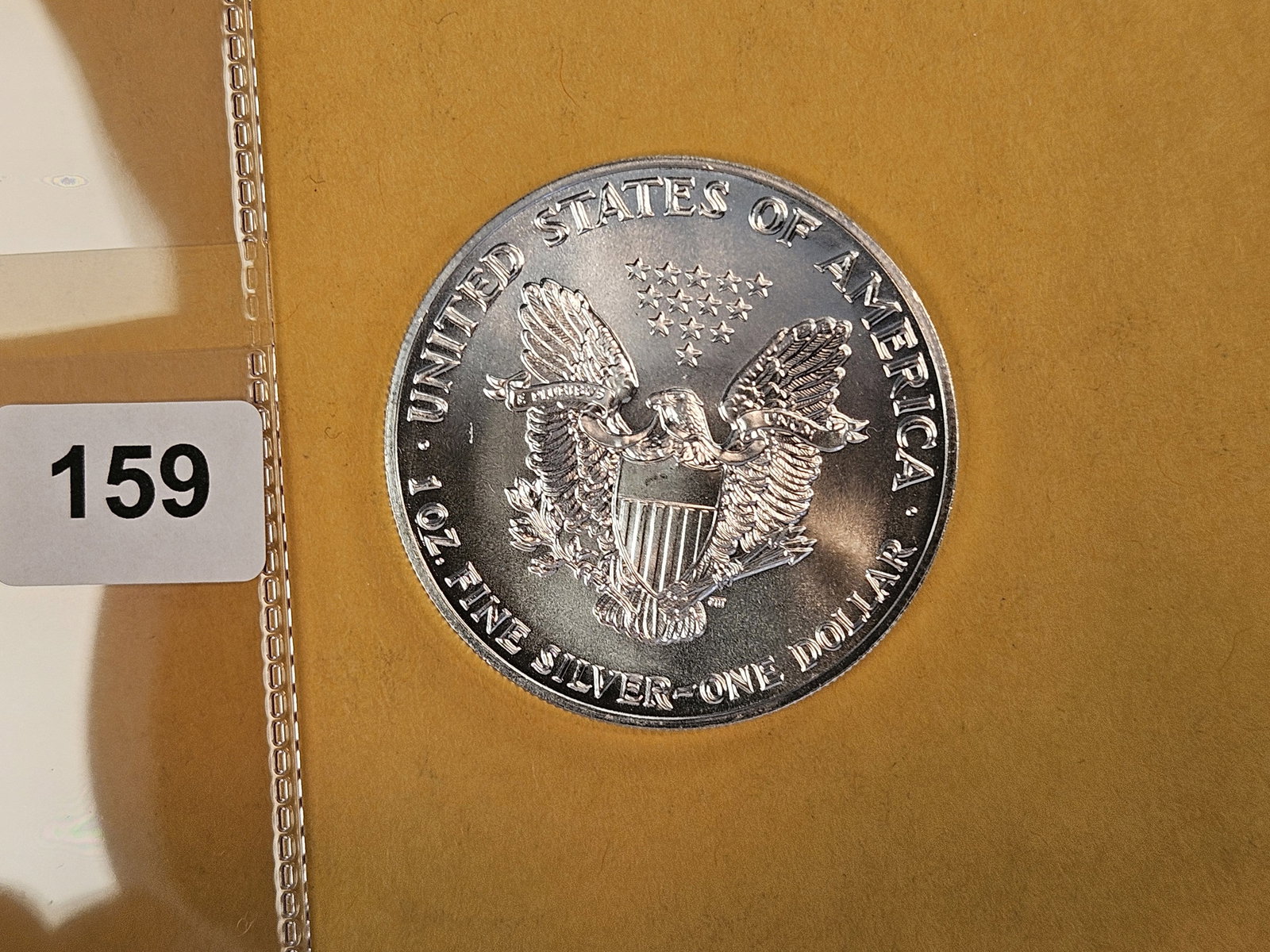 GEM Brilliant Uncirculated 1990 American Silver Eagle - 2