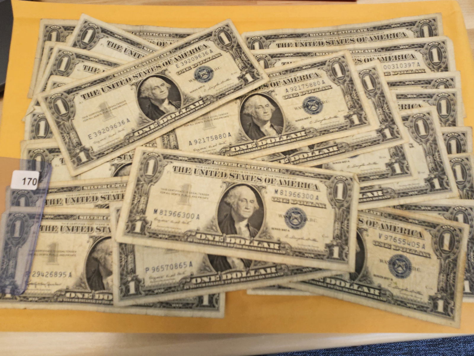 Twenty-five $1 Silver Certificates - 2