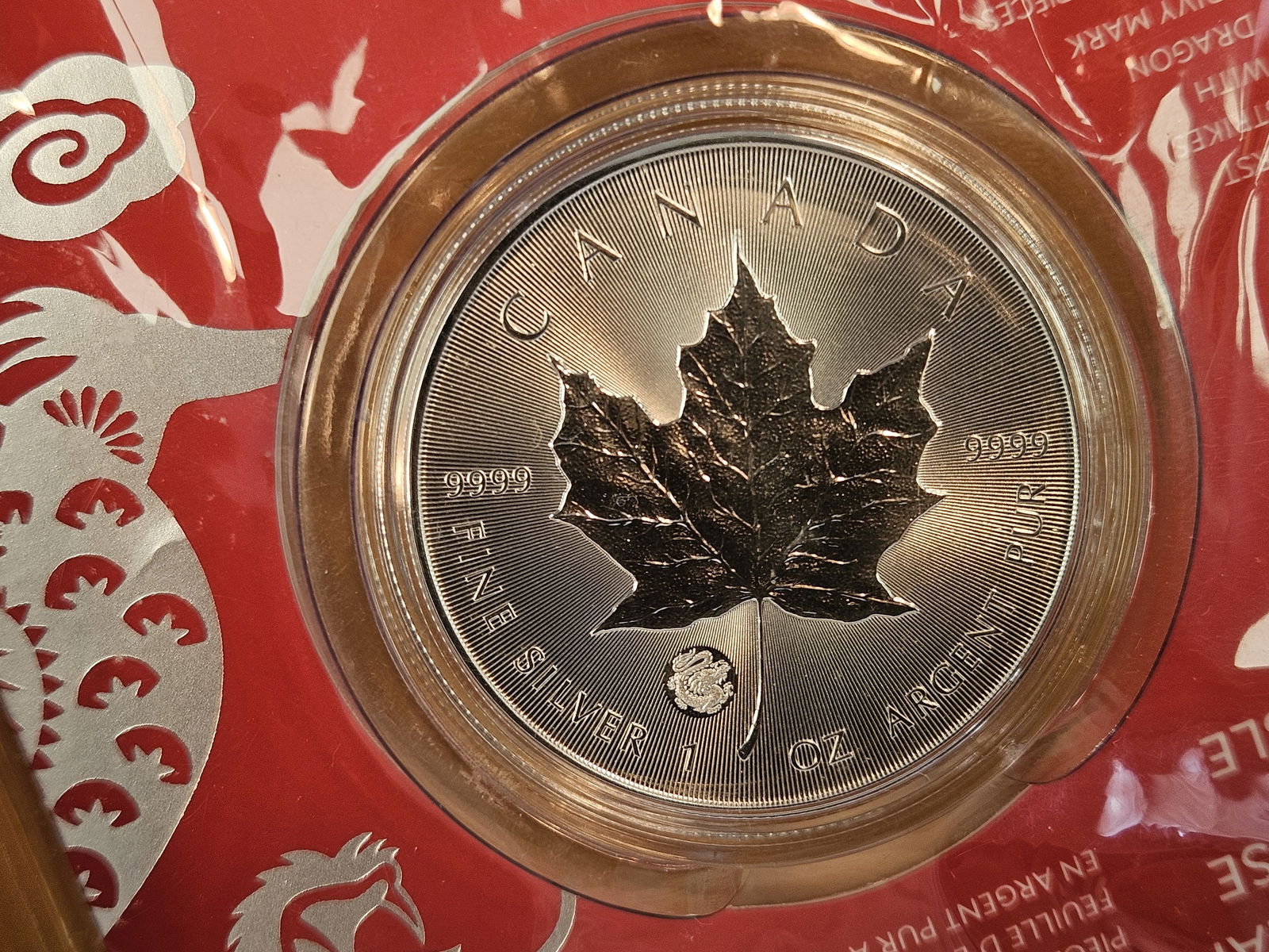 GEM 2024 Canada Silver Five Dollar Maple Leaf - 2