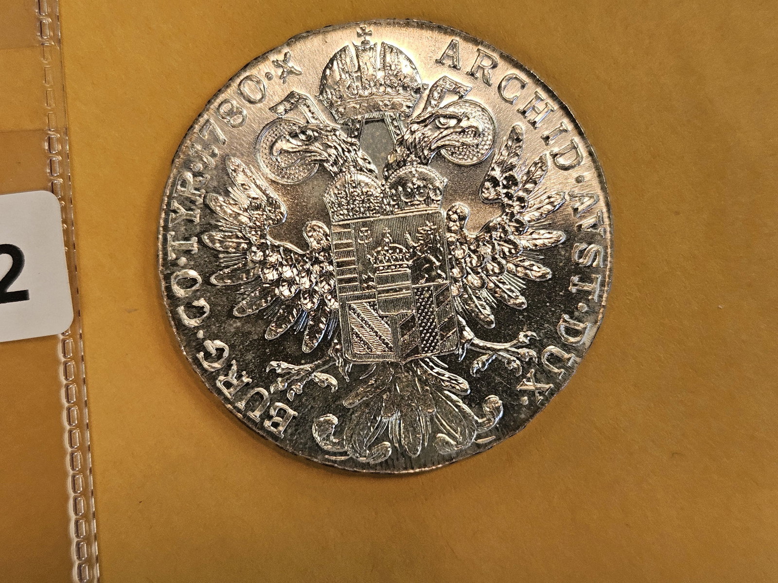 GEM 1780 Maria Theresa silver Thaler - 4