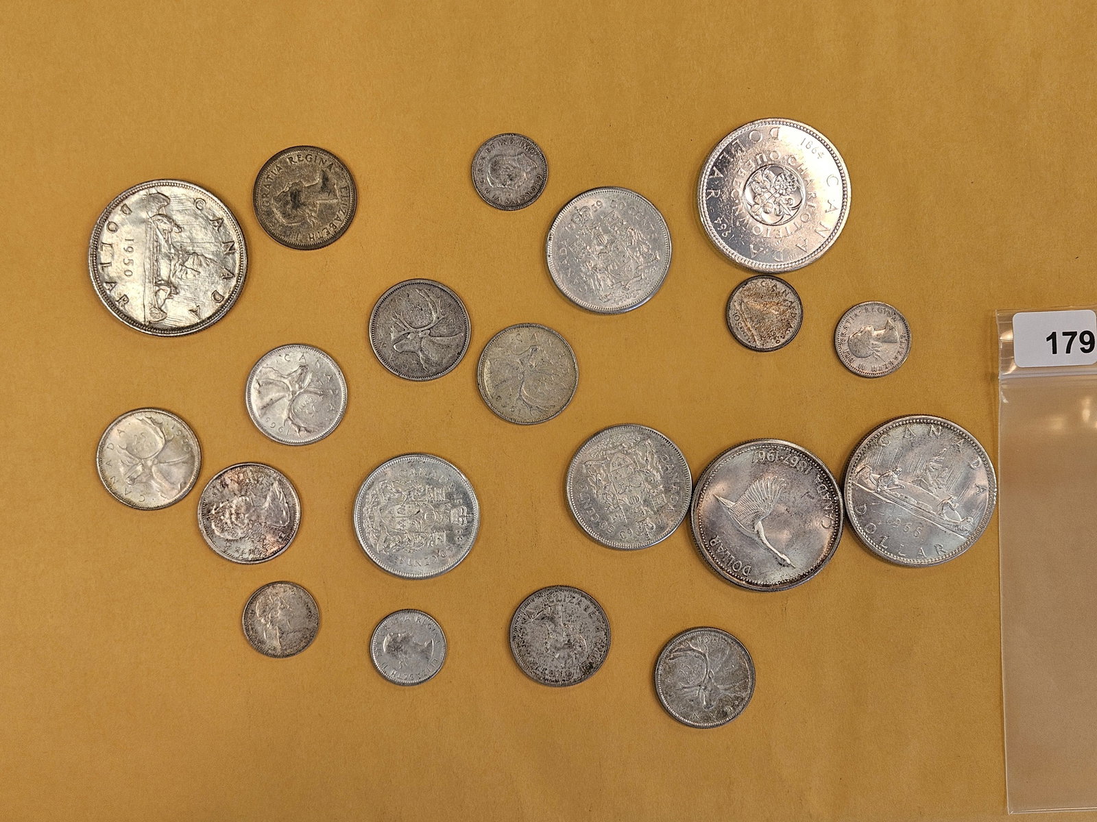 More fun, mixed silver coins from Canada (1 of 2)