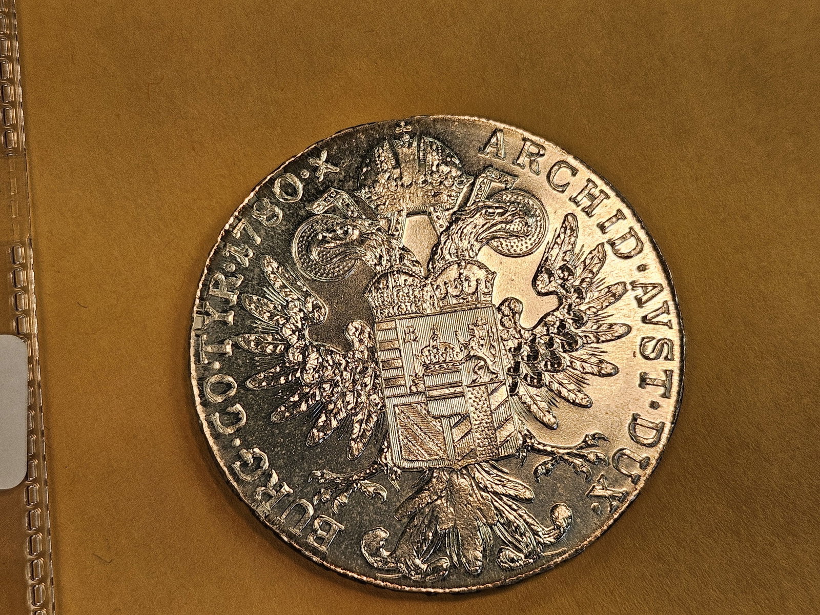 GEM 1780 Maria Theresa silver Thaler - 3