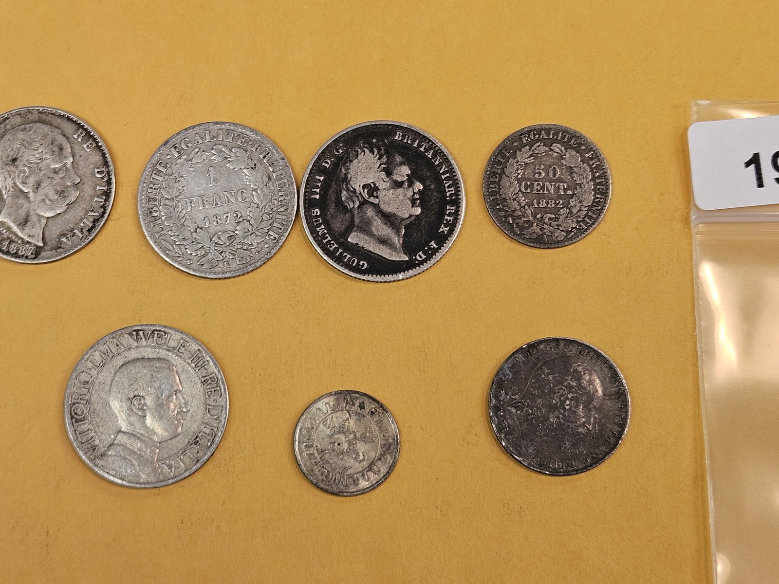 Ten mixed silver World coins - 3
