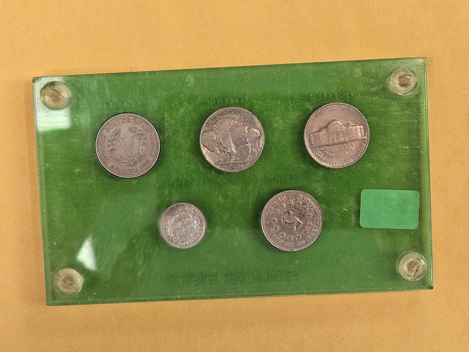 Cool US 5-Cent Type Coin Set - 7