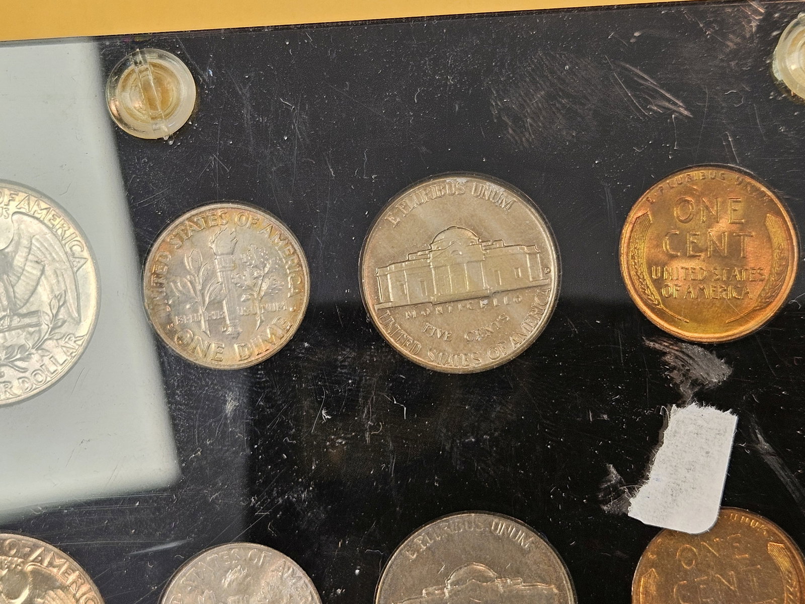 GEM 1957 US Silver Coin Set - 10