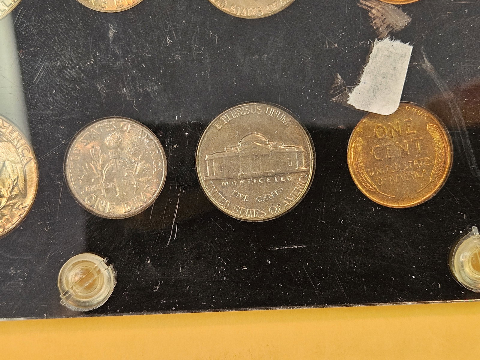 GEM 1957 US Silver Coin Set - 12