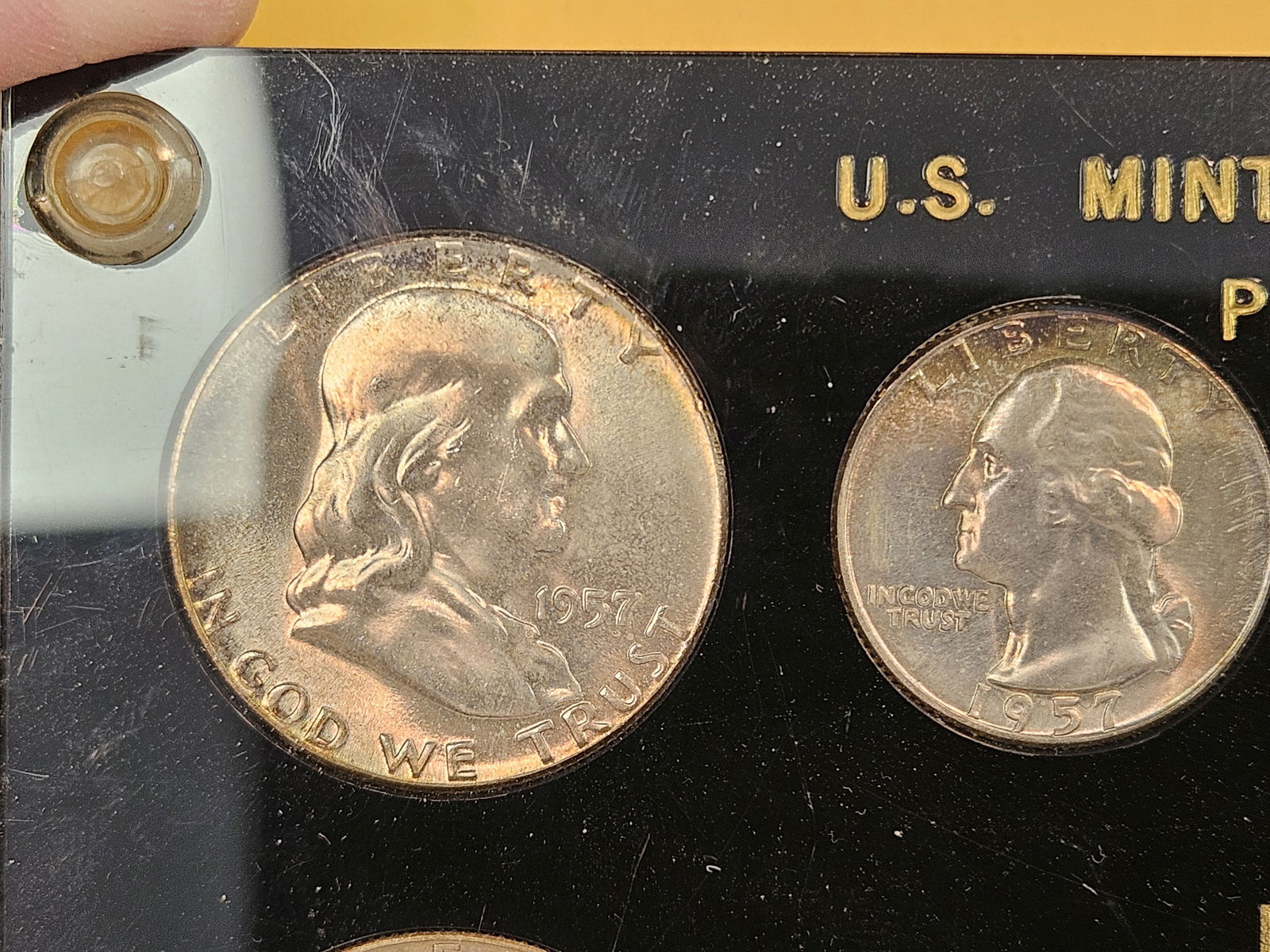 GEM 1957 US Silver Coin Set - 2