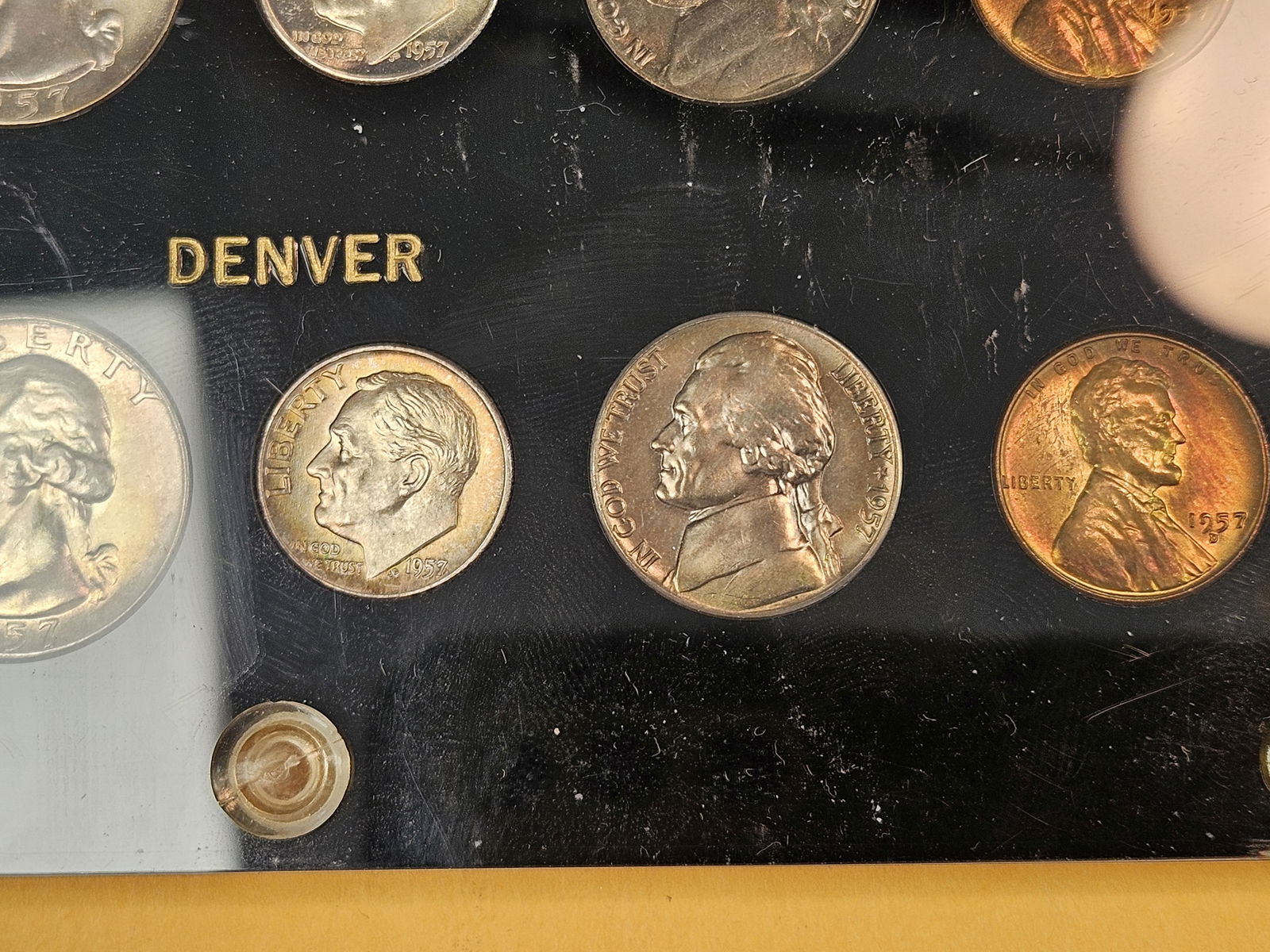 GEM 1957 US Silver Coin Set - 7