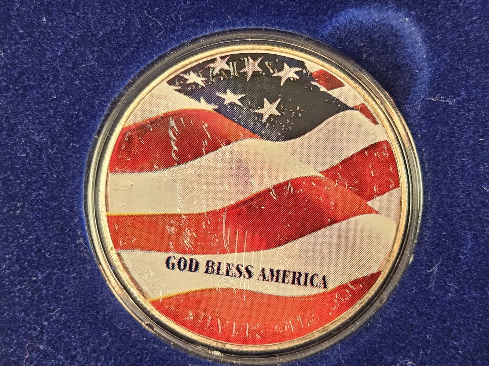 2001 Colorized American Silver Eagle - 3