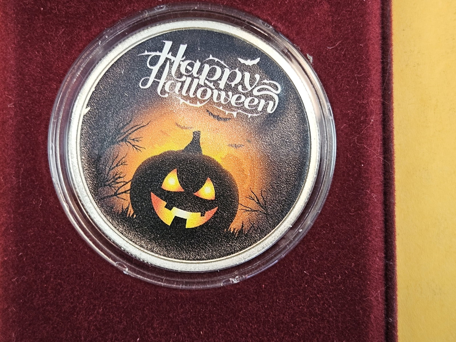 APMEX One Troy ounce .999 fine silver proof art round - 3