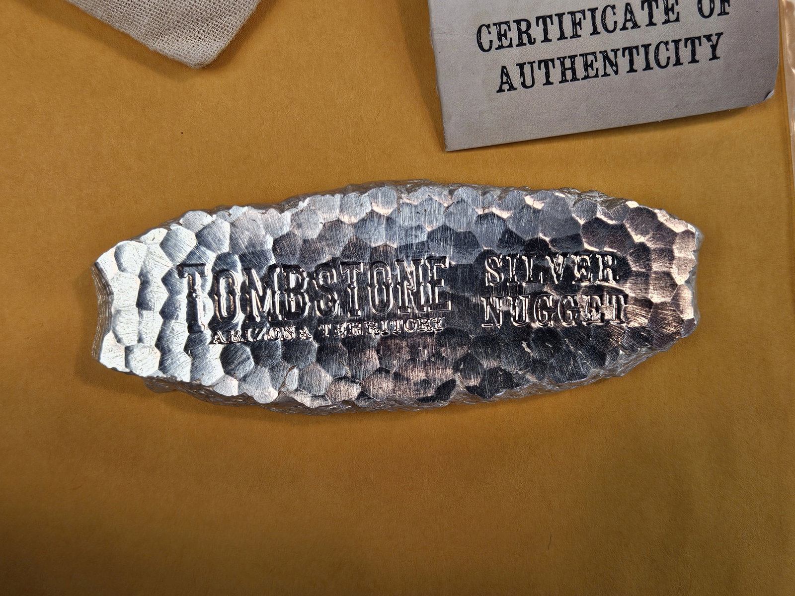 TEN Troy ounce .999 Fine silver Art Bar - 3