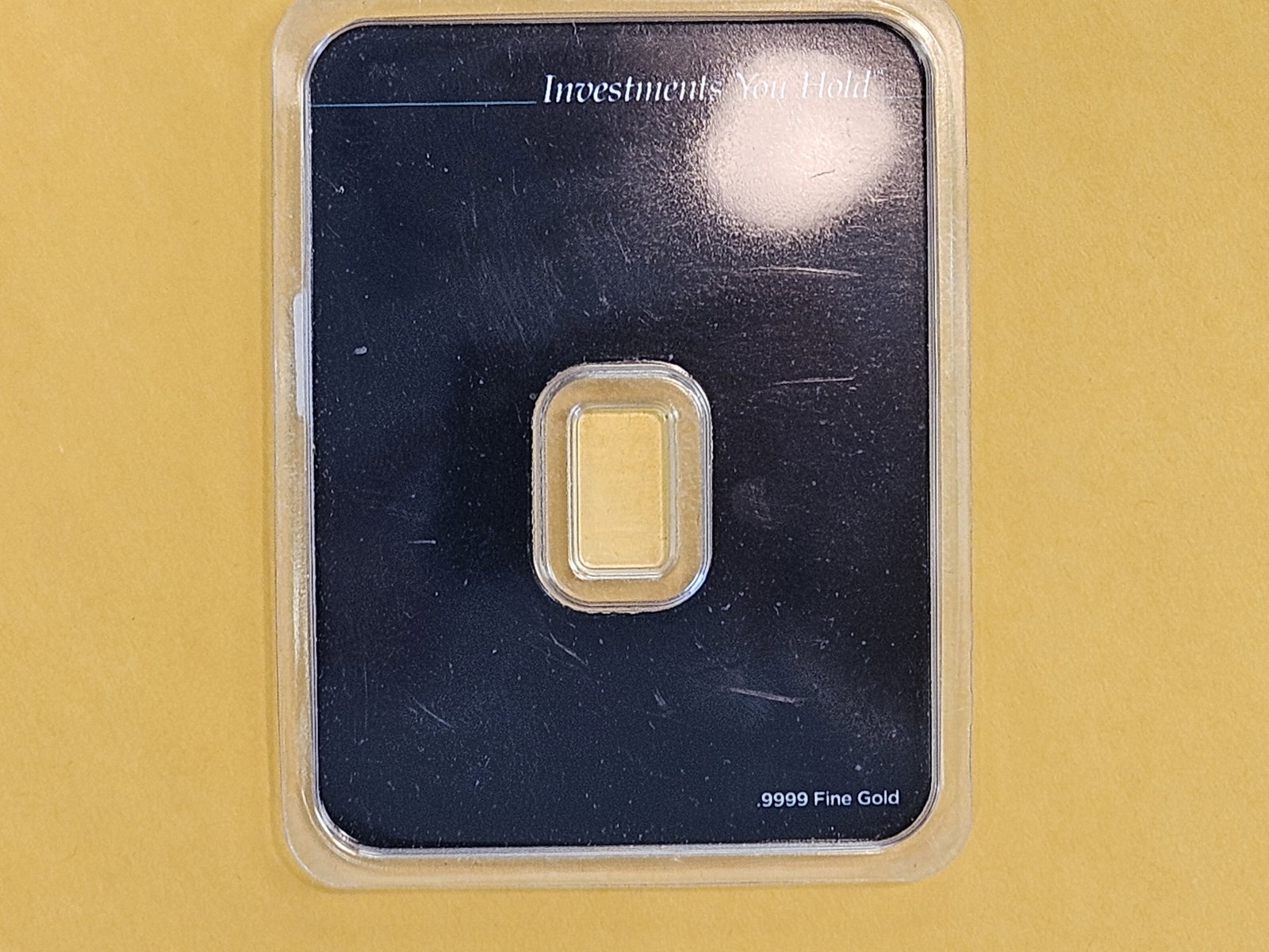 GOLD! APMEX .5 Gram .9999 fine Gold bar - 3