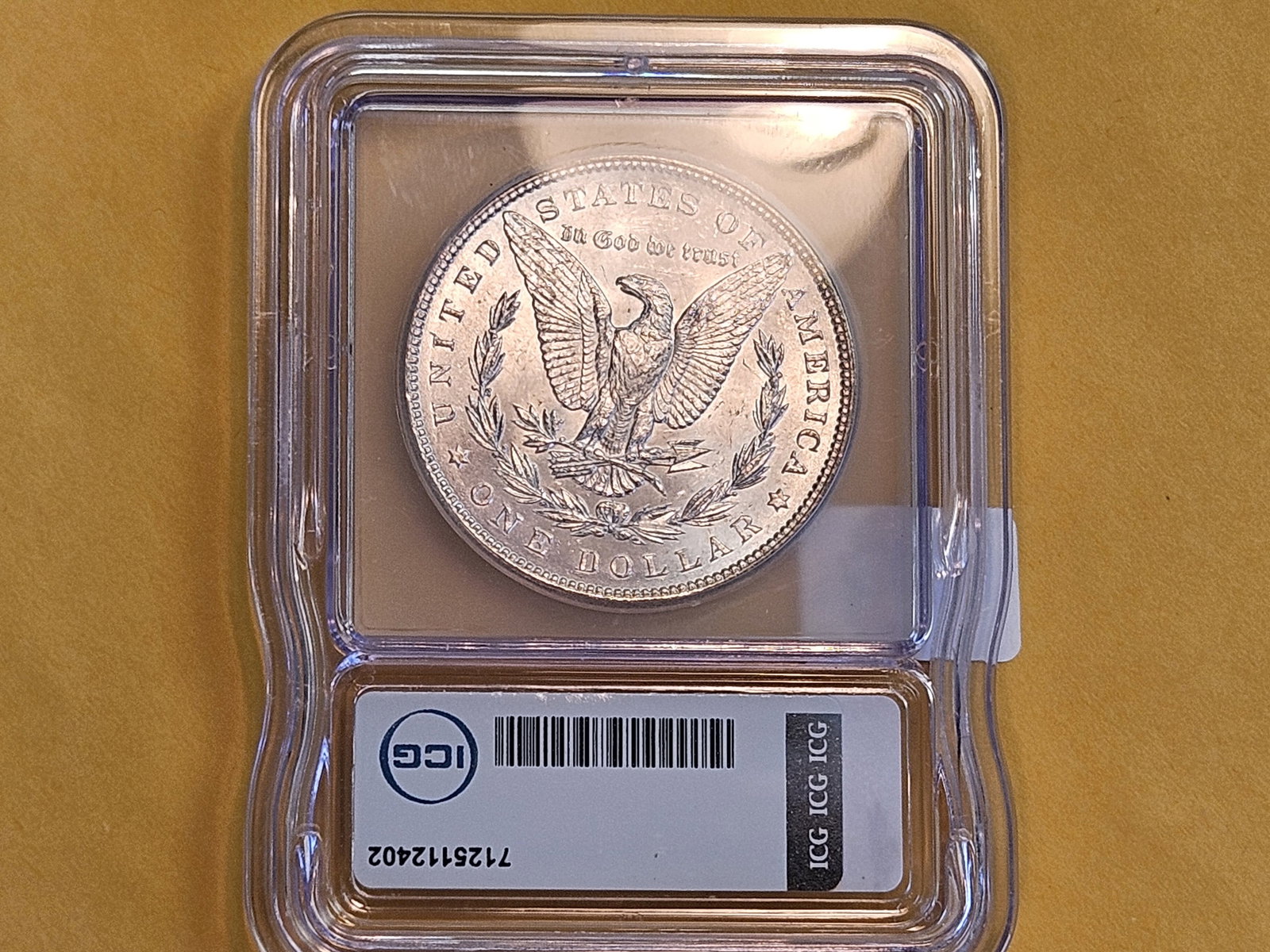 ICG 1887 Morgan Dollar in Mint State 64 - 4