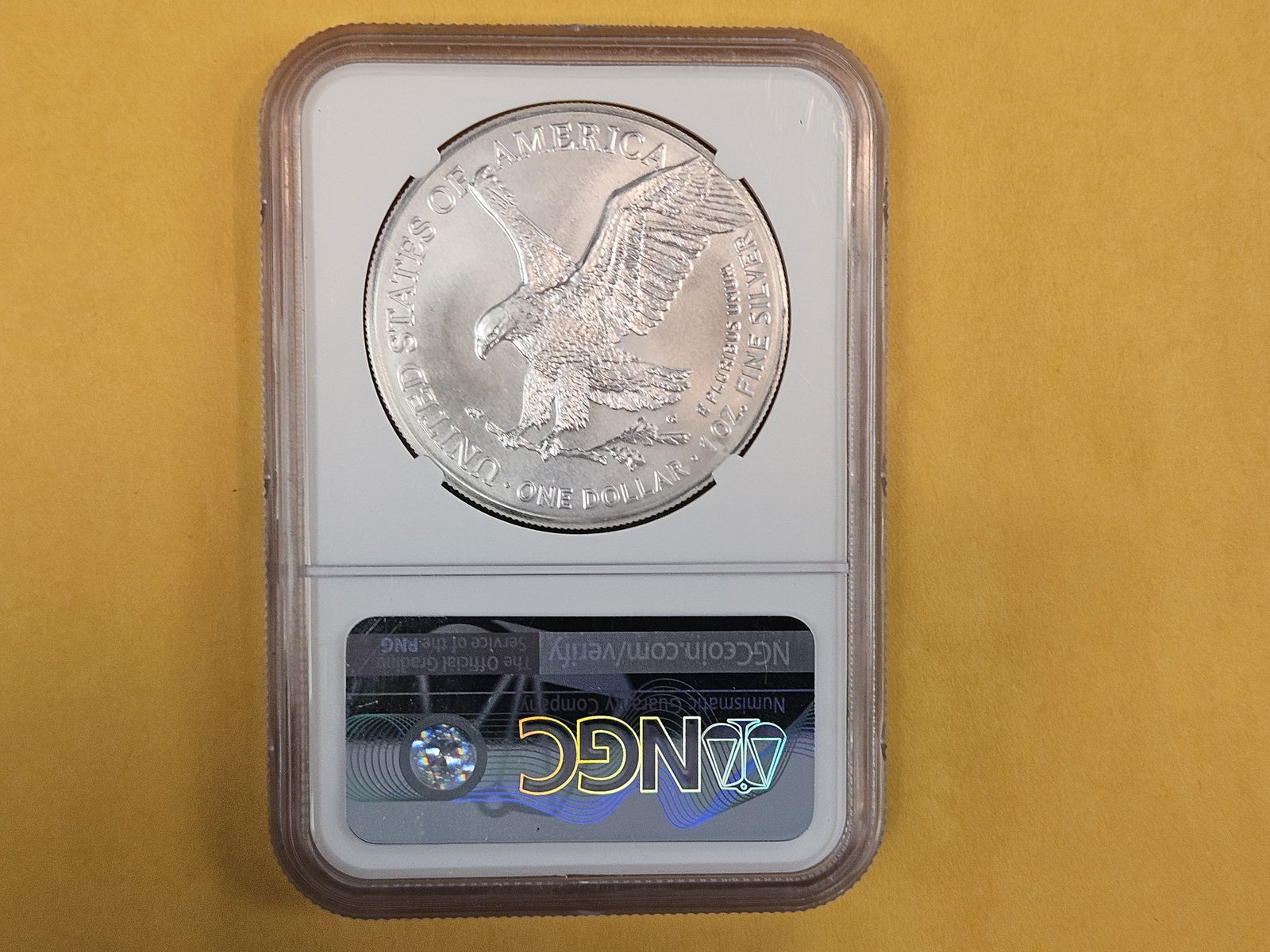 PERFECT! NGC 2023 American Silver Eagle in Mint State 70 - 2